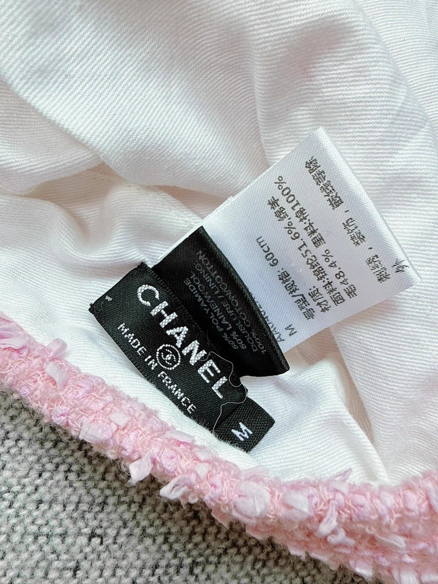 Chanel Chanel 19C Pink Tassel Tweed Beret M Size ONE SIZE - 6 Thumbnail