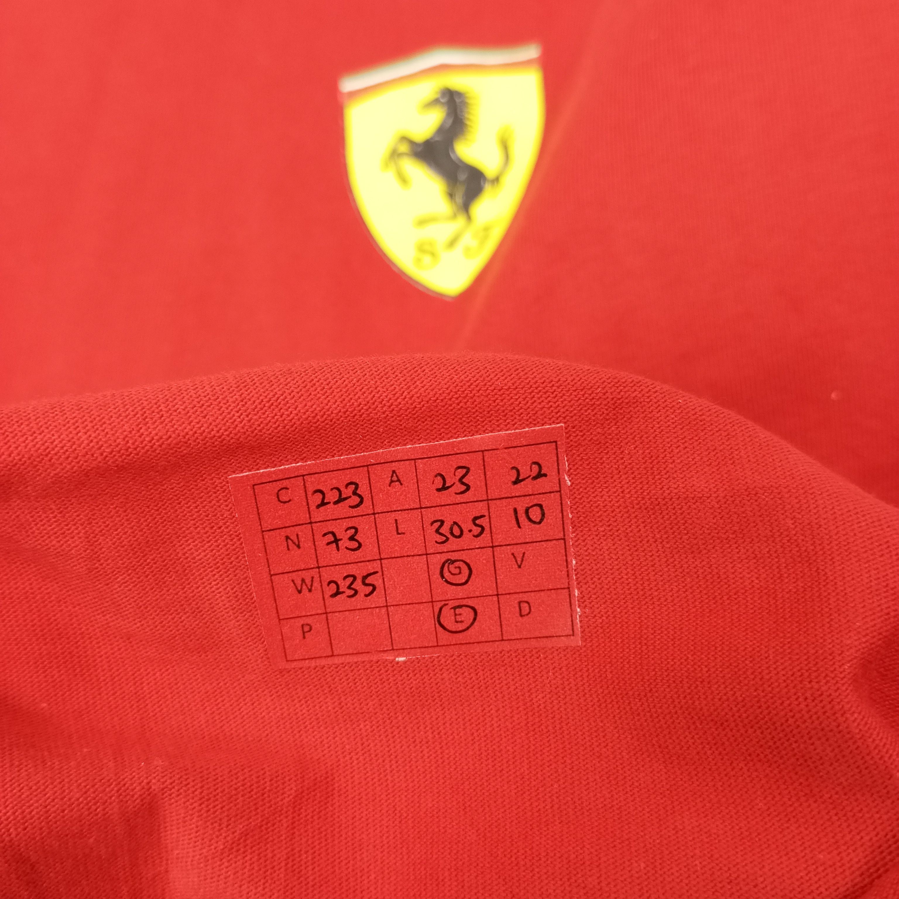Ferrari Racing F1 Motorsports Style Tshirt c223n73