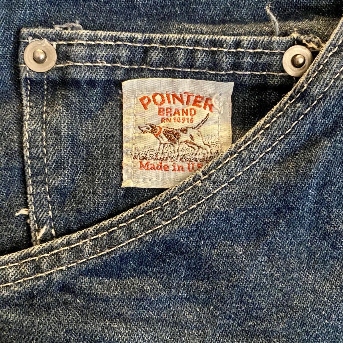 Pointer / L.C. King 34x32 denim