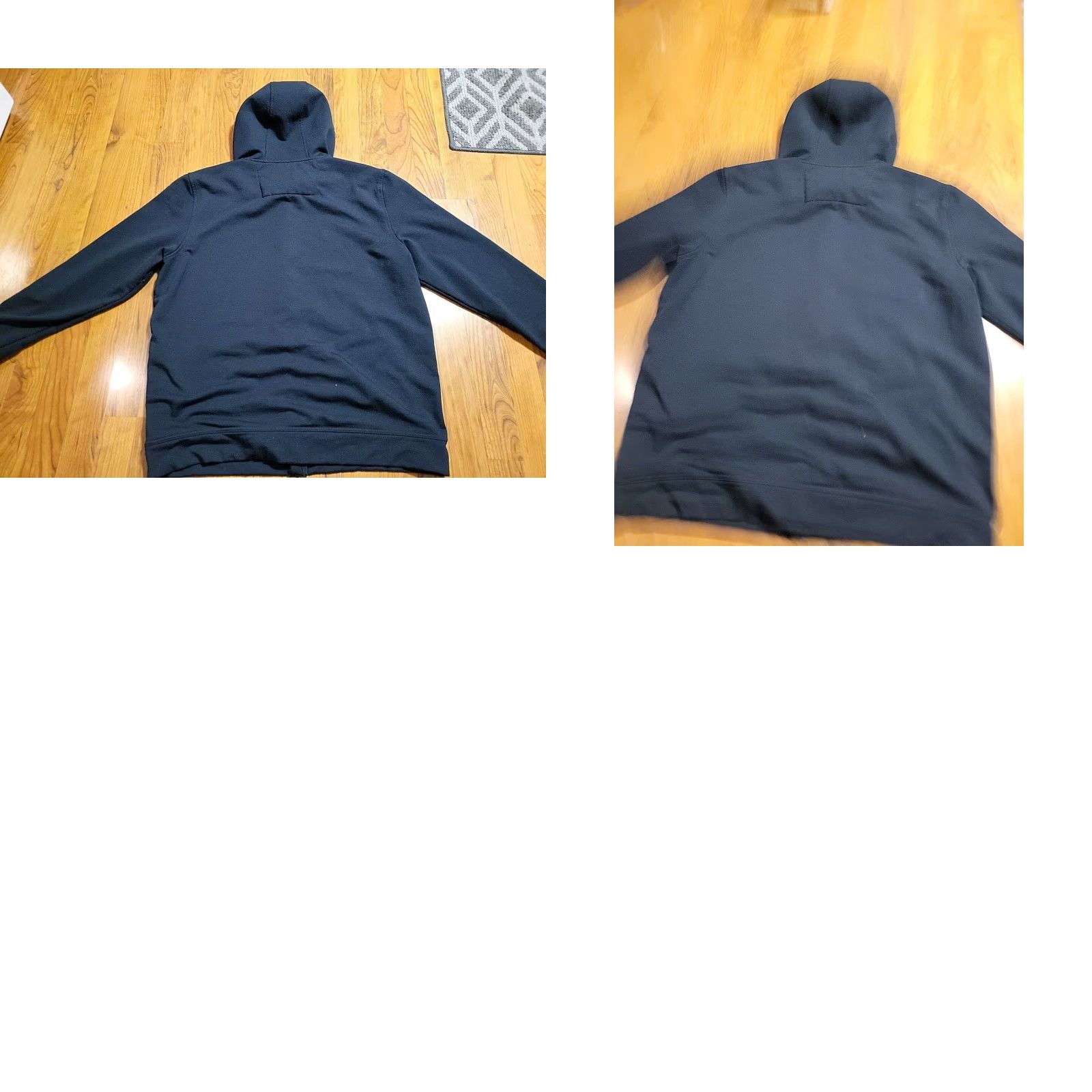 Y/Project MONDETTA Outdoor Project Hoodie Full Zip Lg Black Fleece Lined Softshell Men Size US L / EU 52-54 / 3 - 8 Thumbnail