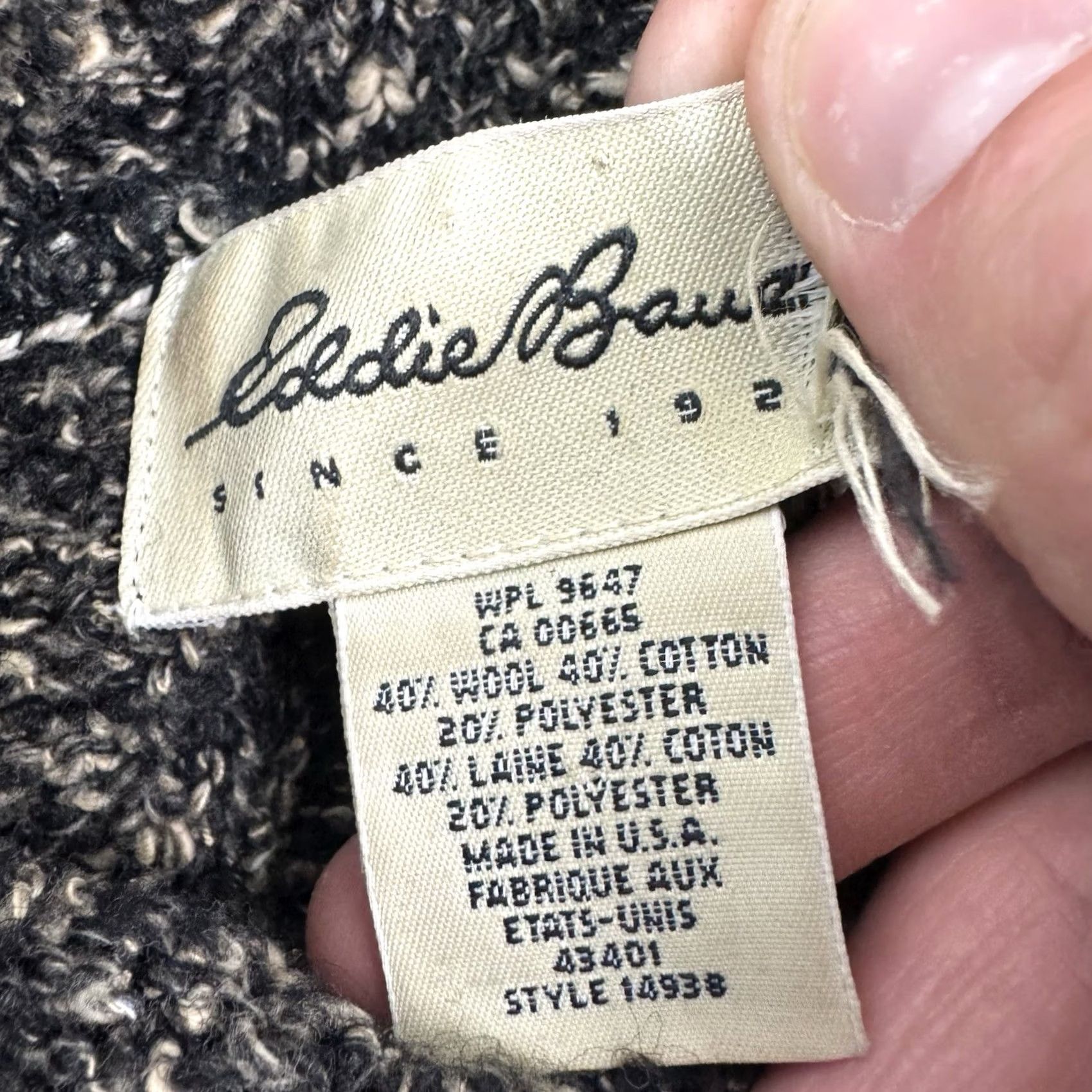 Eddie Bauer VINTAGE Eddie Bauer Turtleneck Sweater Womens Medium Wool Blend Made In USA 90s Brown Size M / US 6-8 / IT 42-44 - 3 Thumbnail