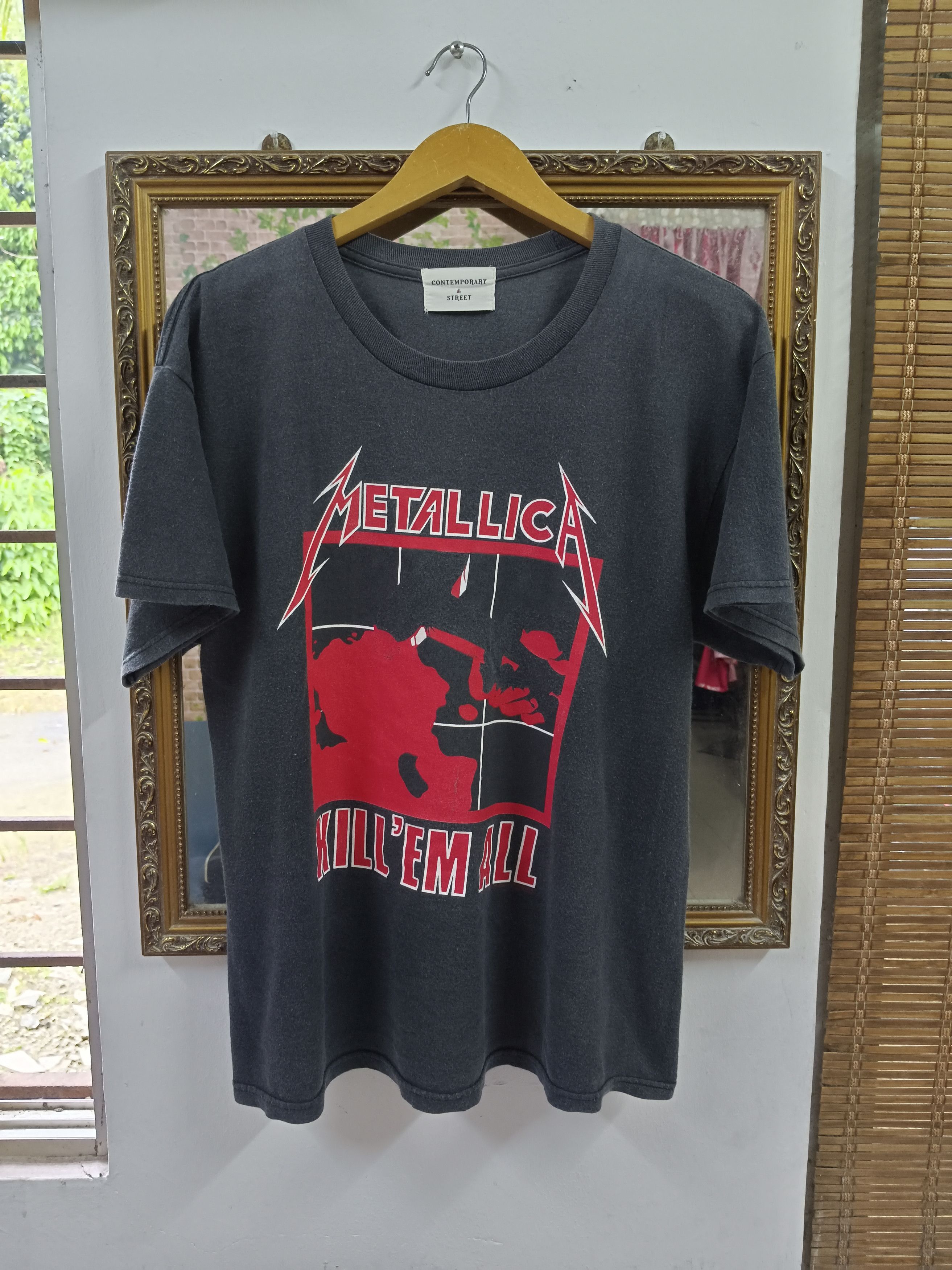 Metallica SiCK FADED🔥METALLICCA X COMTEMPORARY STREET SHIRT Size US L / EU 52-54 / 3 - 2 Thumbnail