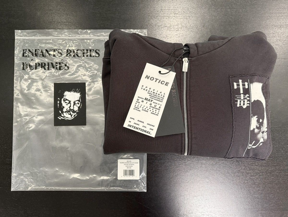 Enfants Riches Deprimes Enfants Riches Deprimes 24FW DISARM (ASSEMBLAGE) ZIP HOODIE Size US M / EU 48-50 / 2 - 6 Thumbnail