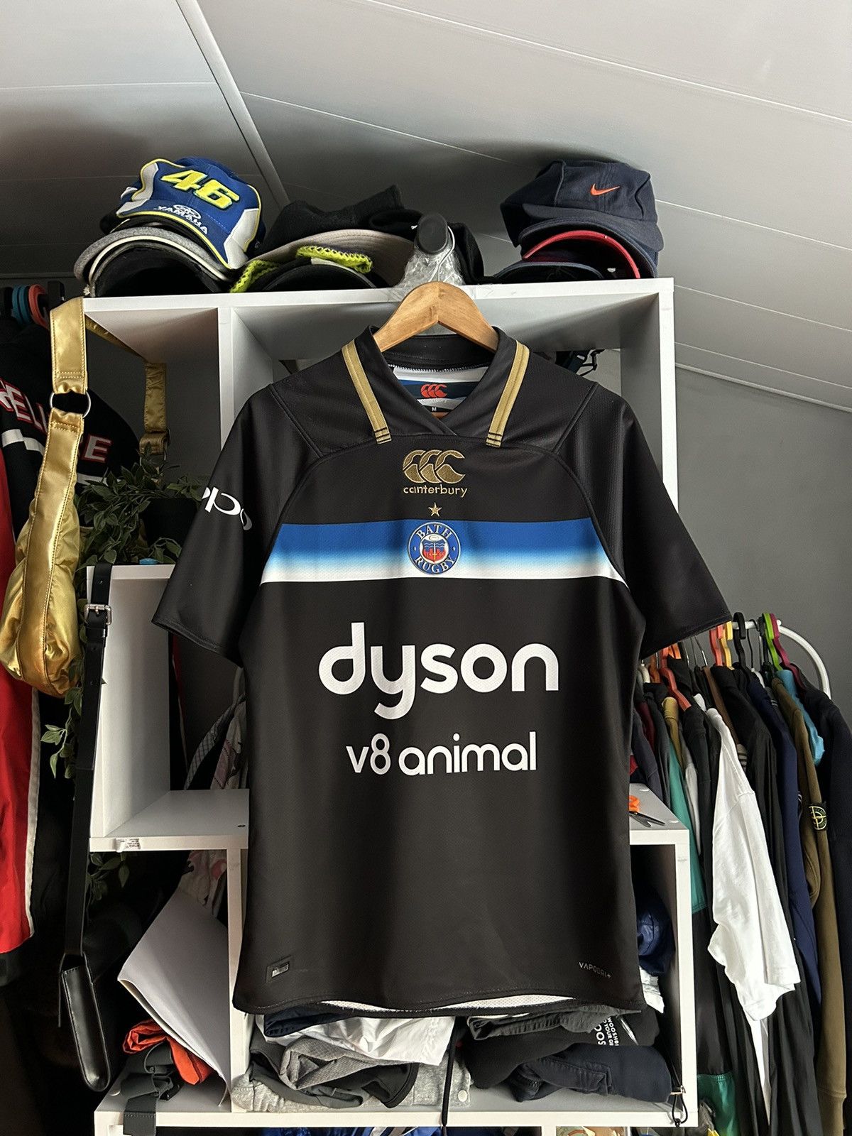Canterbury of New Zealand Canterbury Bath Rugby 2017/2018 Pro European Jersey Size US M / EU 48-50 / 2 - 1 Thumbnail