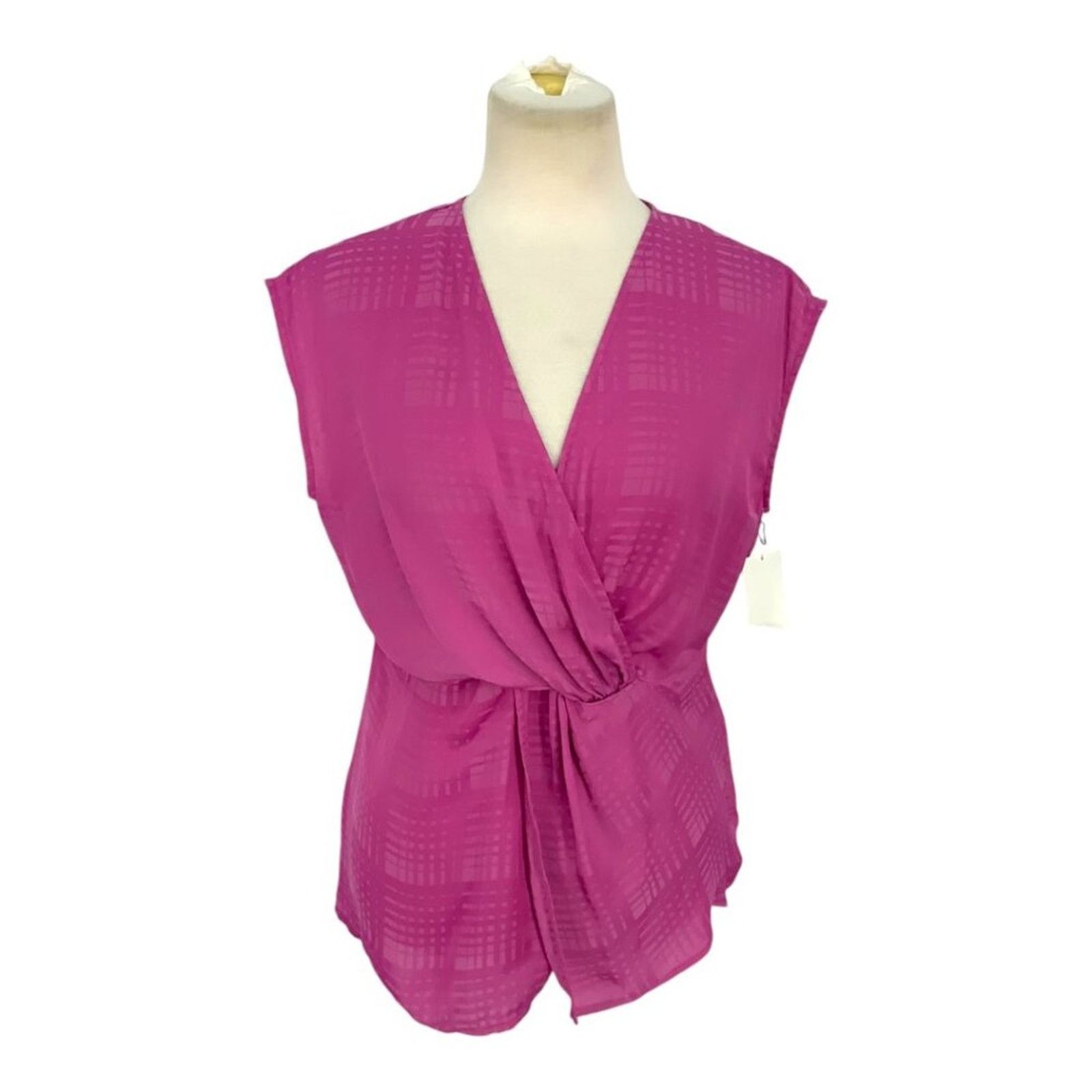 Other Halogen Twist Front Top In Pink Rosebud Medium NWOT $59 MSRP Size M / US 6-8 / IT 42-44 - 2 Thumbnail