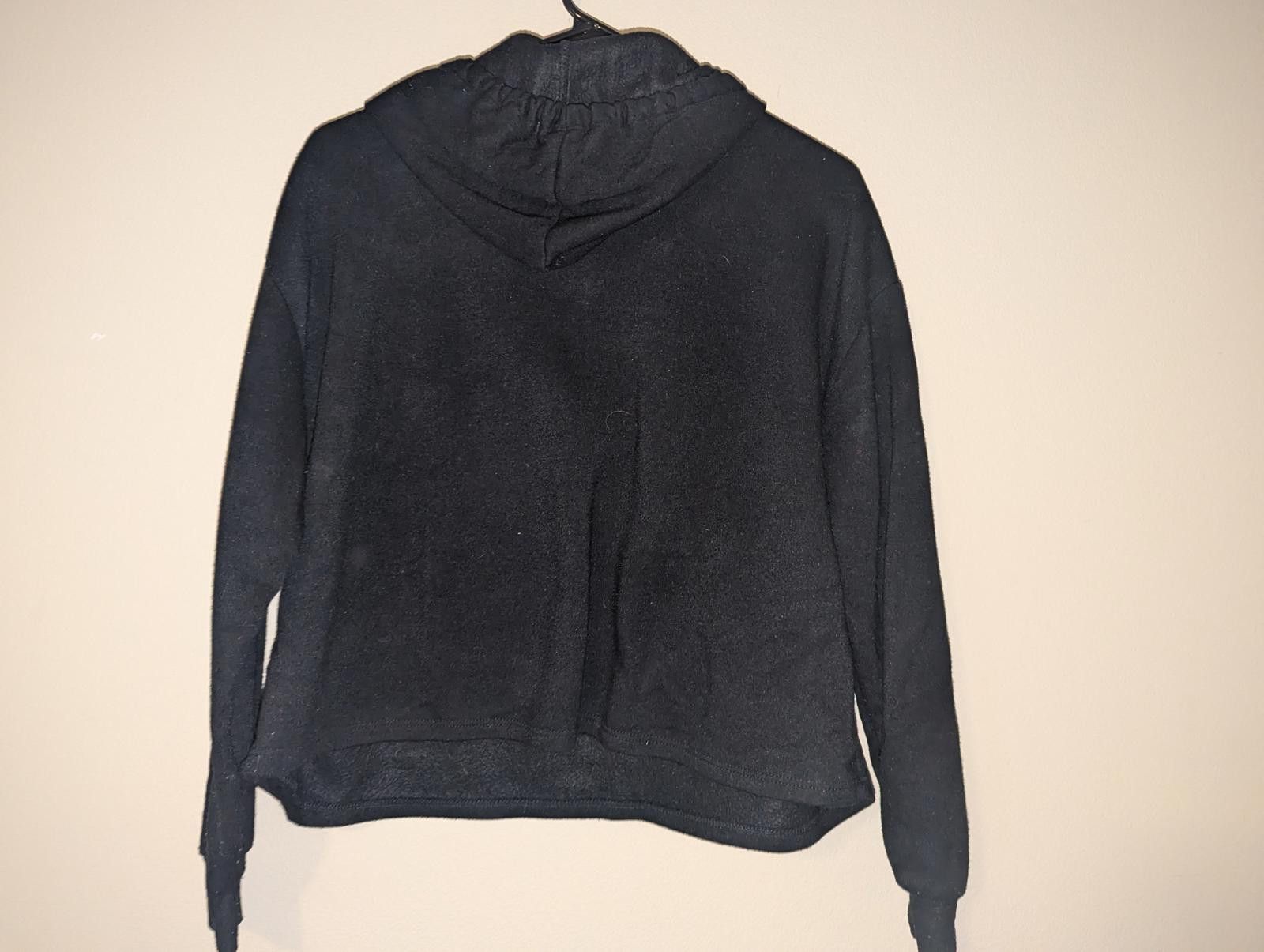 Pink Vintage PINK Black Crop Hoodie F.R.I.E.N.D.S Edition Size XS Size XS / US 0-2 / IT 36-38 - 6 Thumbnail