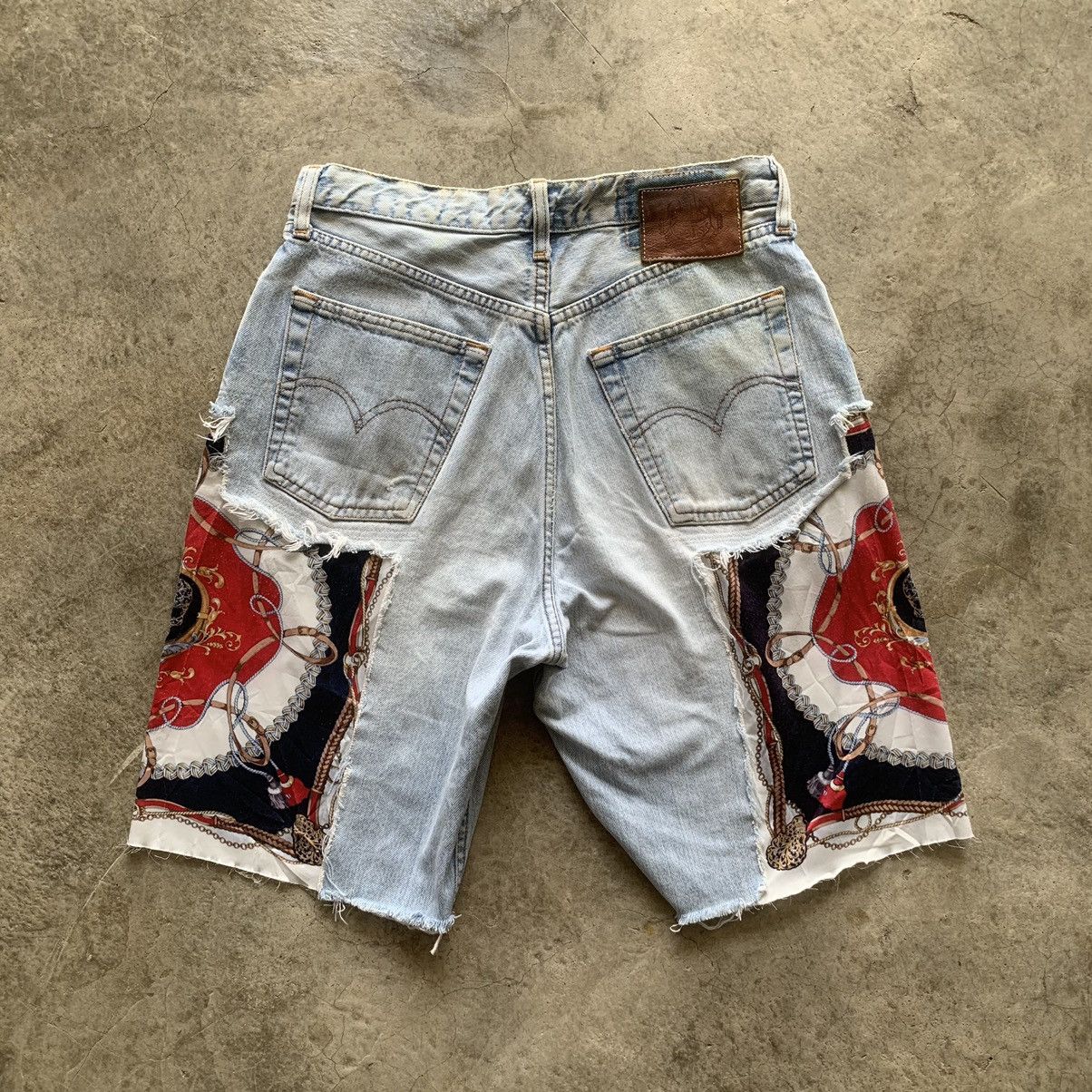 Obelisk Obelisk × Levi’s Rework Denim Shorts Size US 30 / EU 46 - 7 Thumbnail
