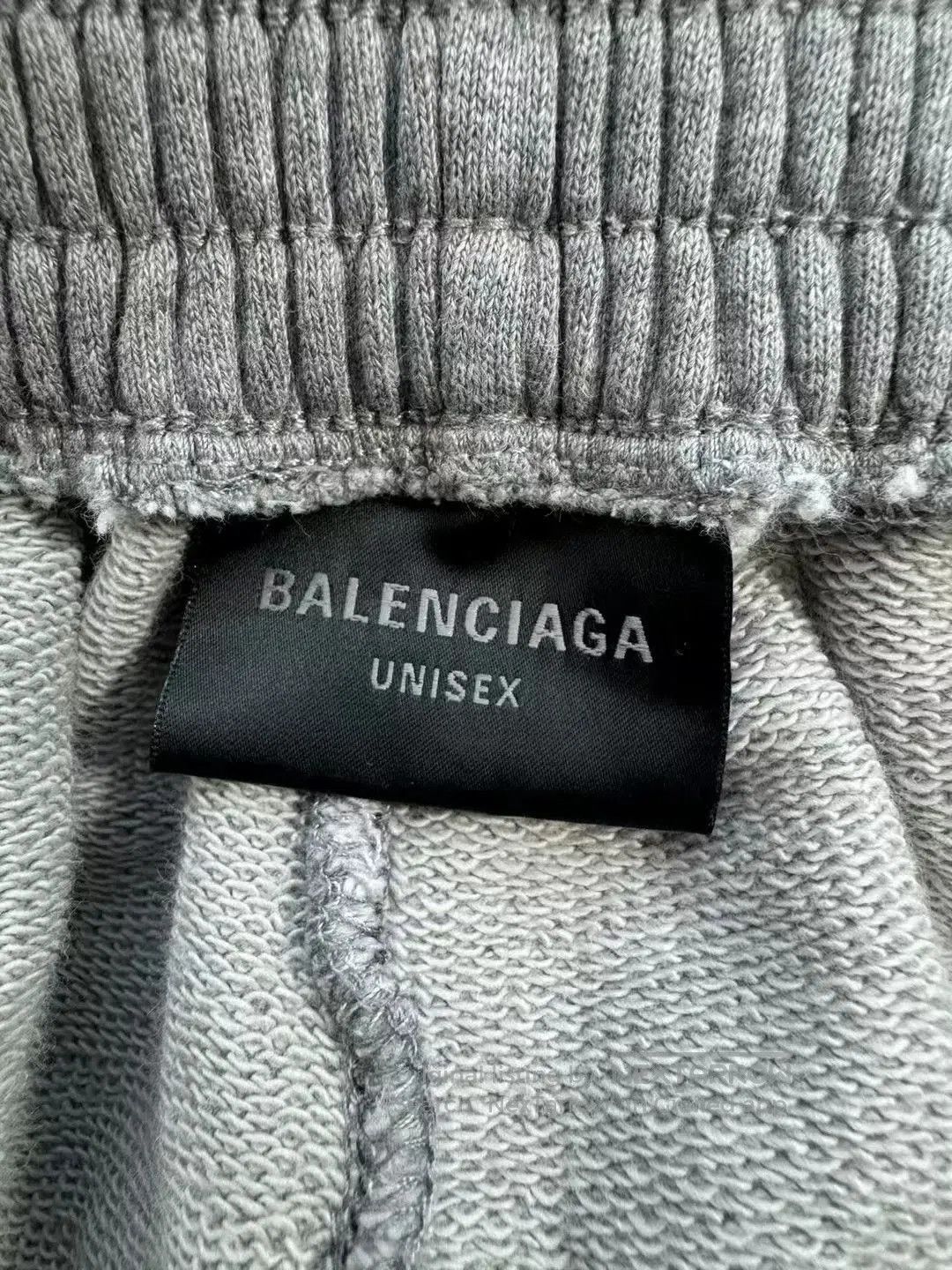 Balenciaga Balenciaga Denim Spliced Sweatpants. Size US 26 / EU 42 - 3 Thumbnail