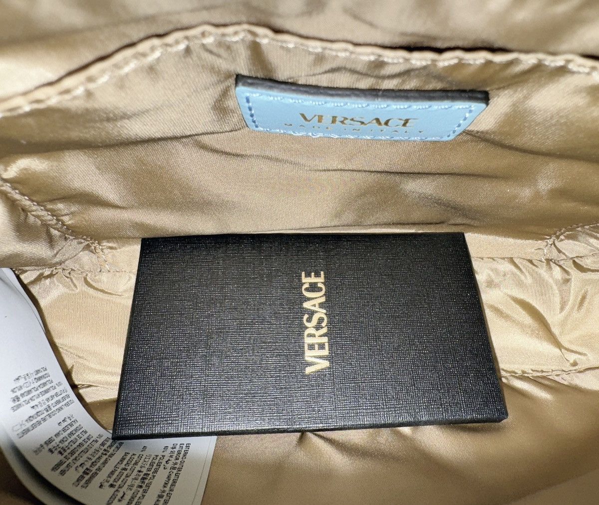 Versace Versace Logo Convertible Crossbody Bag – Retail $1630 Size ONE SIZE - 14 Thumbnail