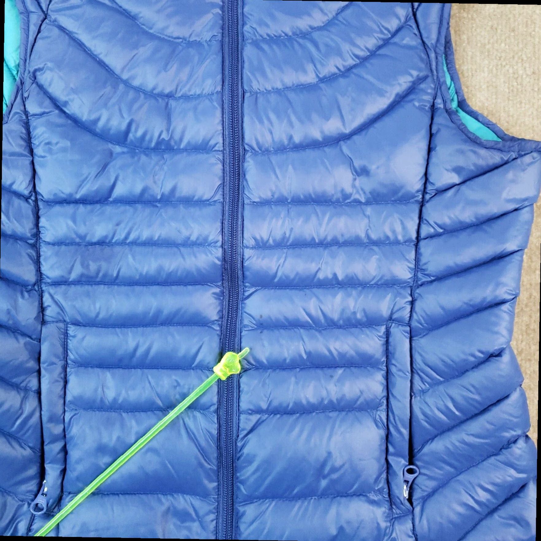 Vintage Bernardo Blue Down Puffer Vest Womens Medium Size M / US 6-8 / IT 42-44 - 5 Thumbnail