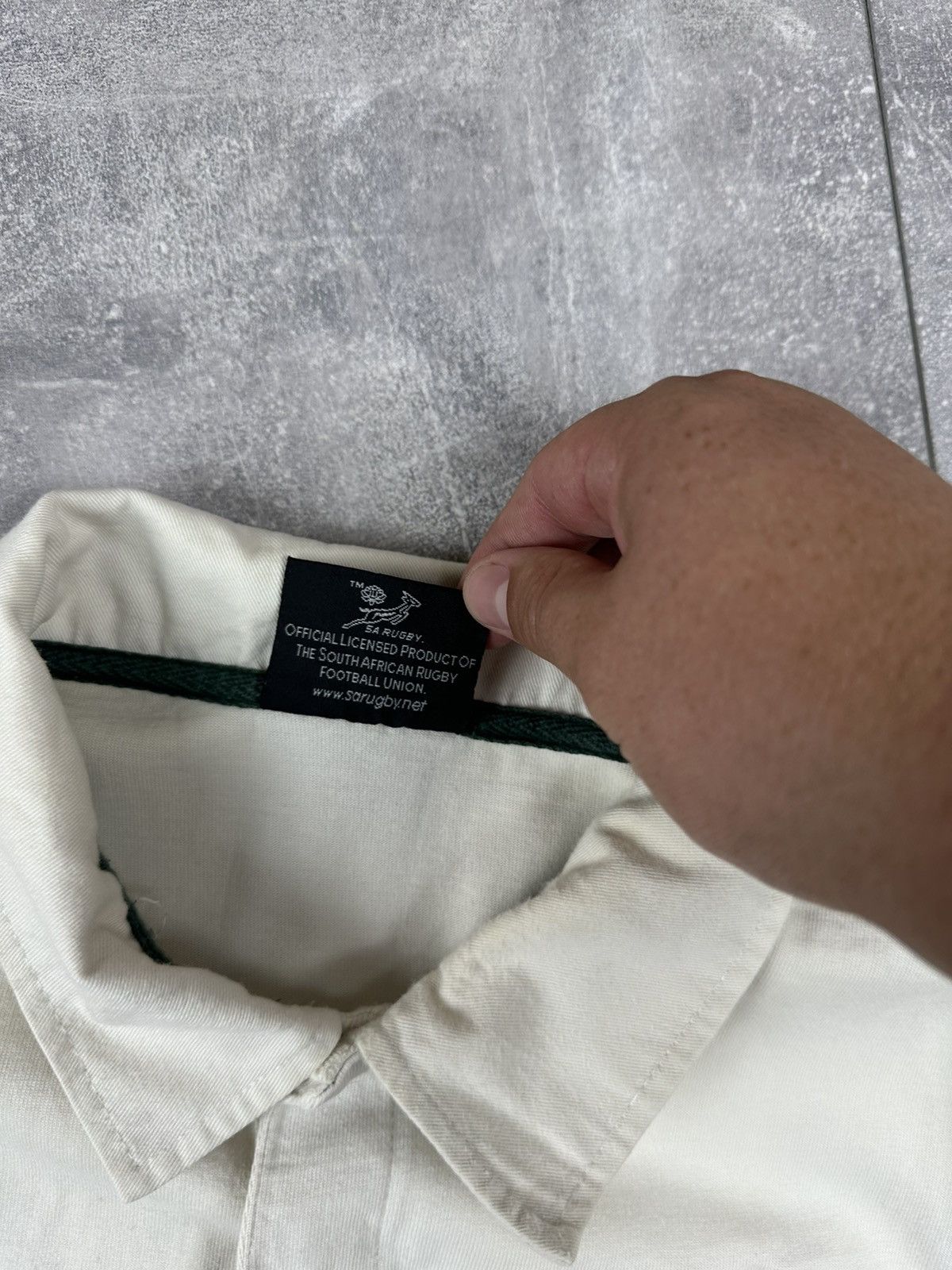 Canterbury of New Zealand Canterbury South Africa Rugby Vintage Retro Polo Size US S / EU 44-46 / 1 - 12 Thumbnail