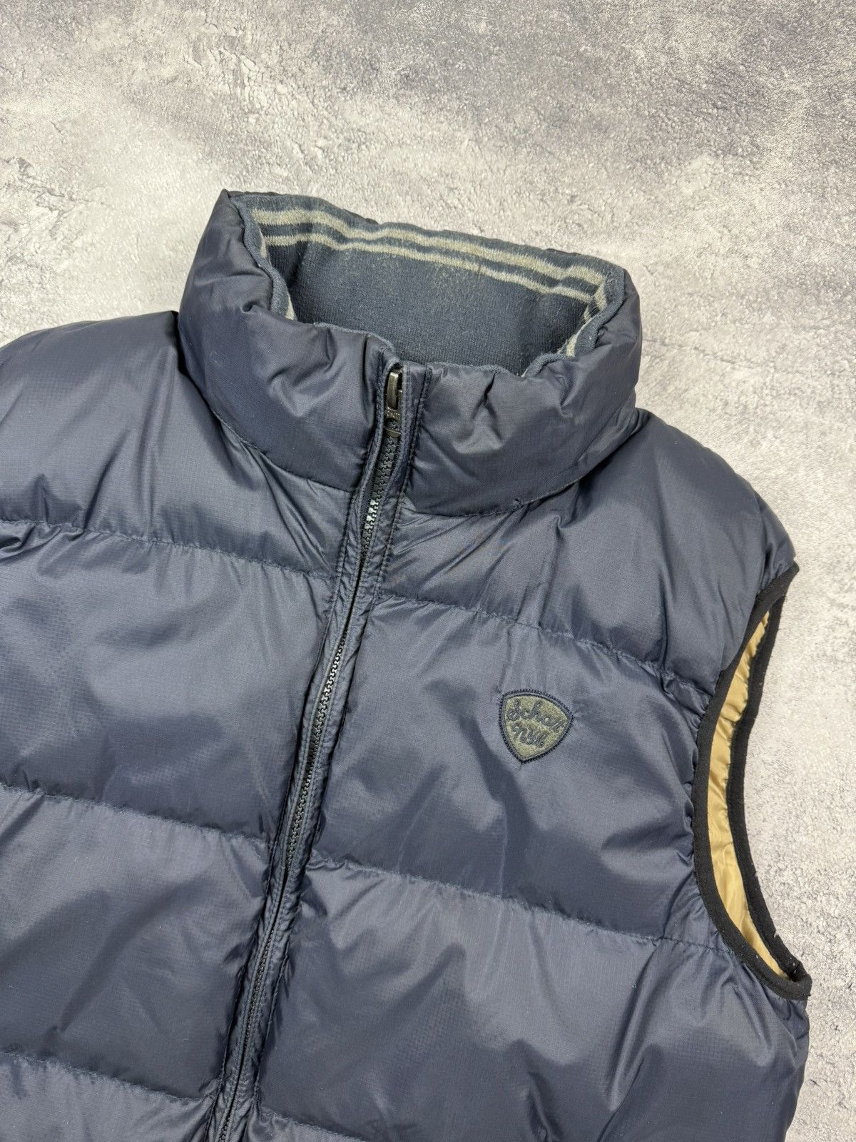 Schott Vintage Schott NYC Down Puffer Vest Sleeveless Size US XL / EU 56 / 4 - 8 Thumbnail