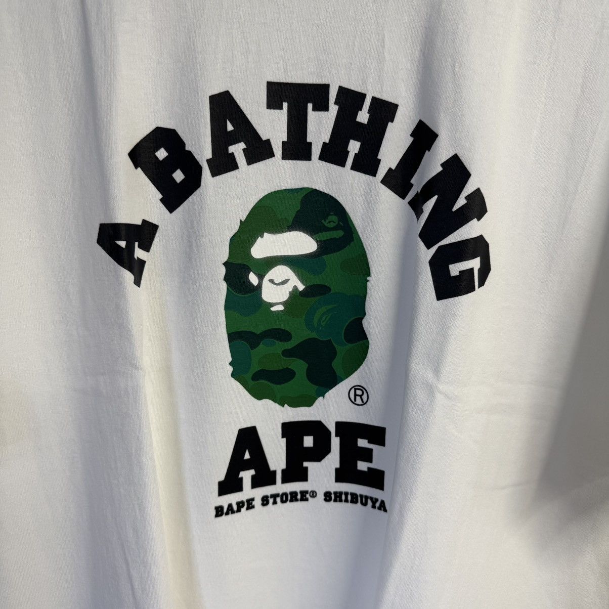 Bape Bape Shibuya Store Exclusive Tee Size US XL / EU 56 / 4 - 2 Thumbnail