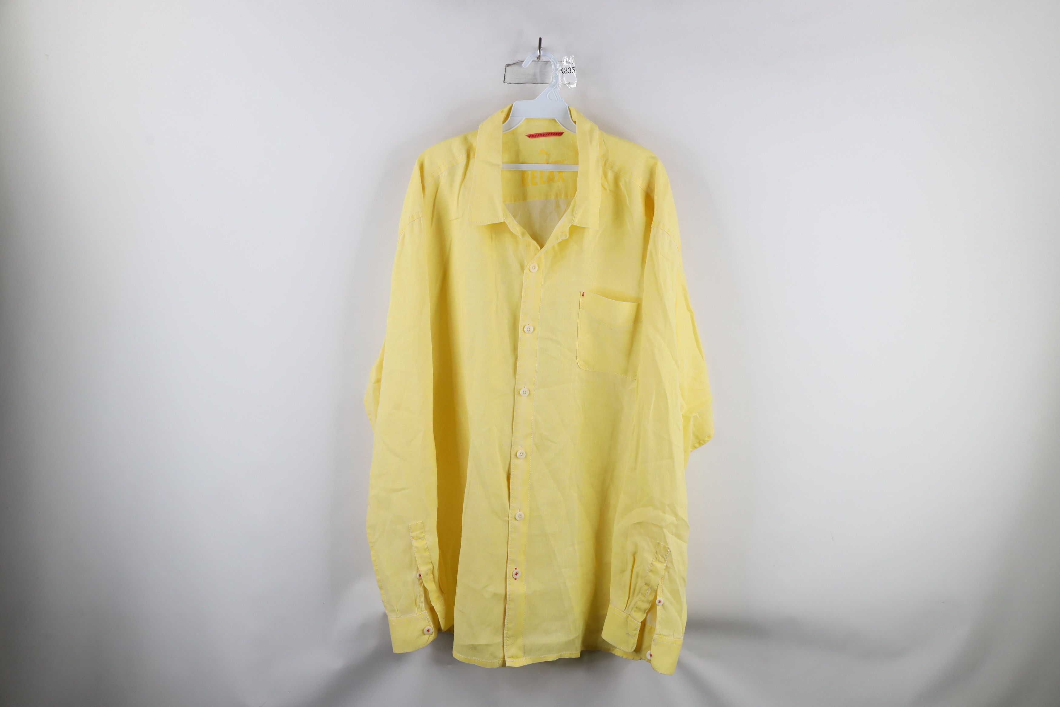 Tommy Bahama × Vintage Vintage Tommy Bahama Relax Long Sleeve Collared Button Shirt Size US XXL / EU 58 / 5 - 1 Thumbnail