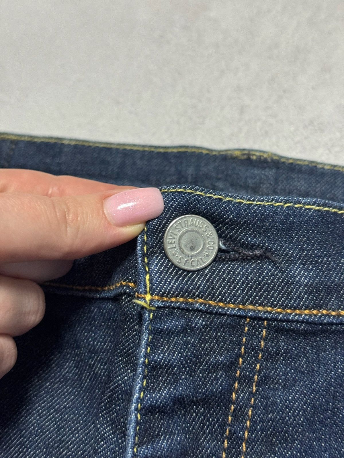 Levi's × Levi's Vintage Clothing Vintage Levis 504 Jeans Denim Pants Straight Baggy 36x32 90s Size US 36 / EU 52 - 9 Thumbnail
