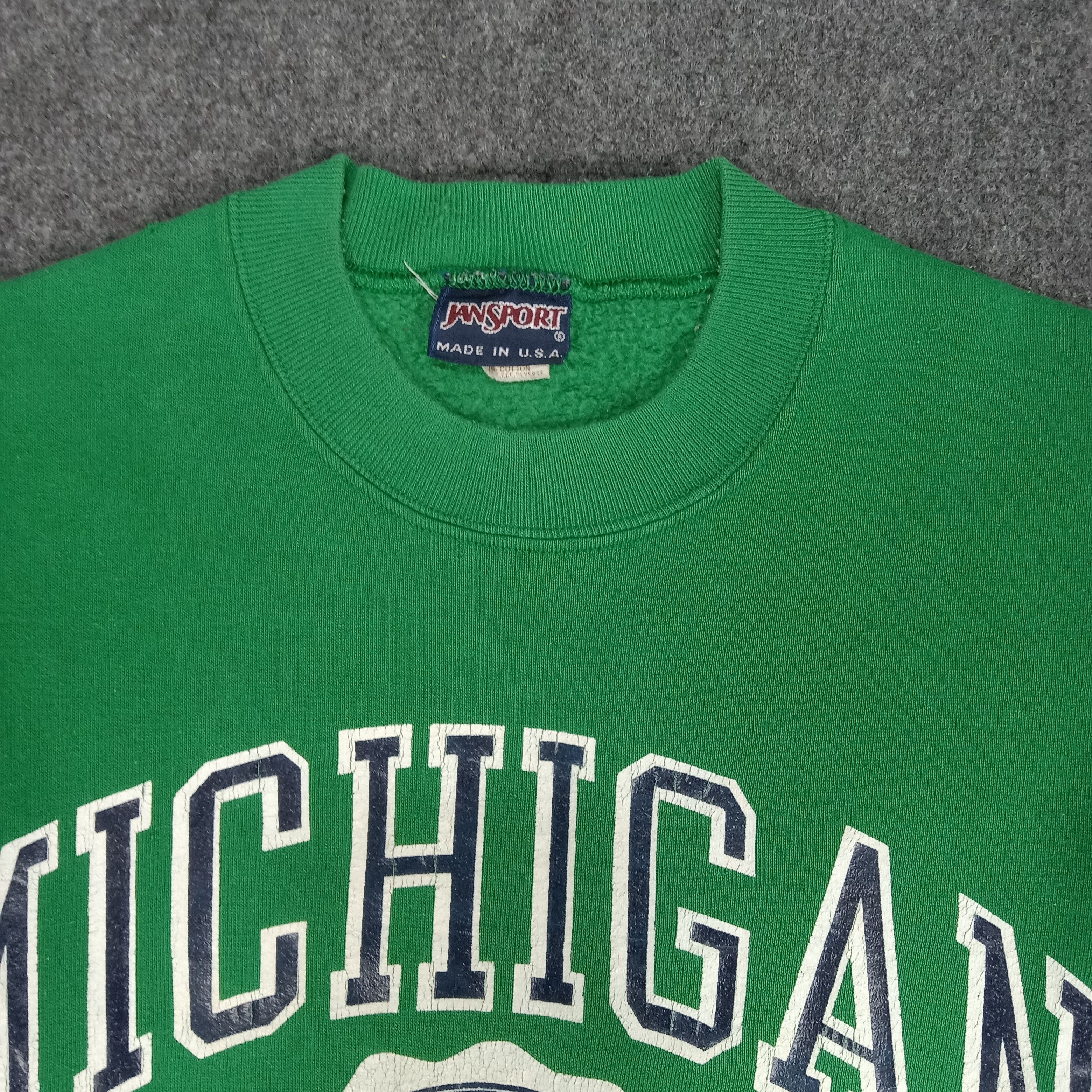 Jansport × Vintage Vintage 90's Michigan State College University Sweatshirt Size US XS / EU 42 / 0 - 3 Thumbnail