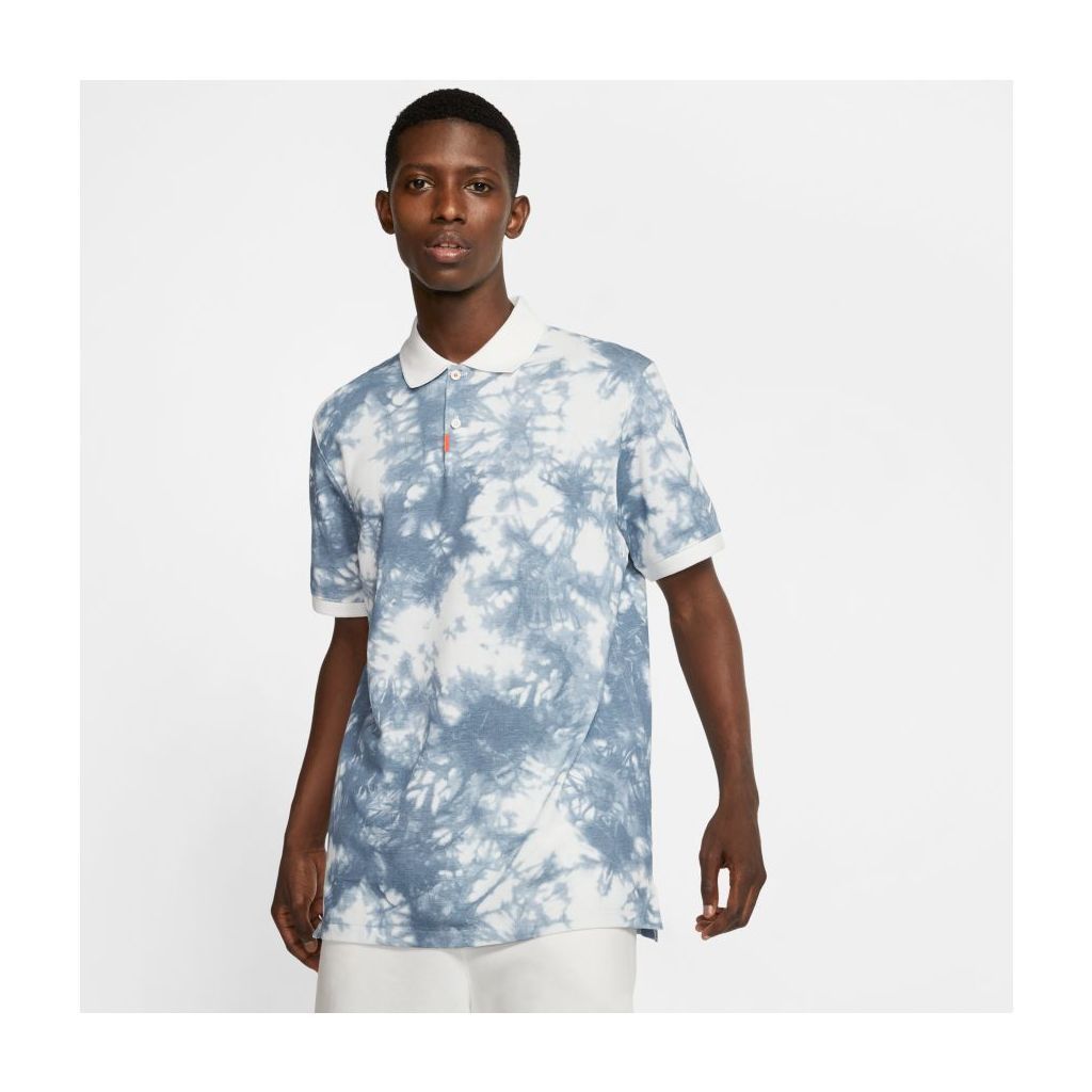 Nike Nike Golf Pique Knit Polo Shirt Blue Tie Dye Dri Fit Mens S Size US S / EU 44-46 / 1 - 7 Thumbnail