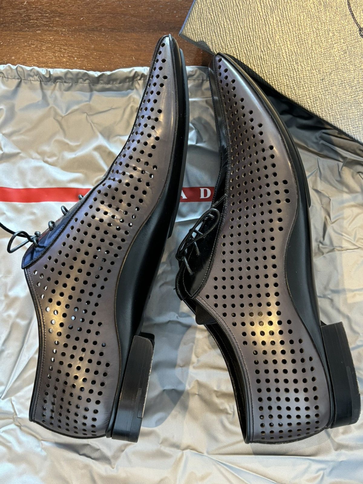 Prada Prada dress shoes Size US 8 / EU 41 - 3 Thumbnail
