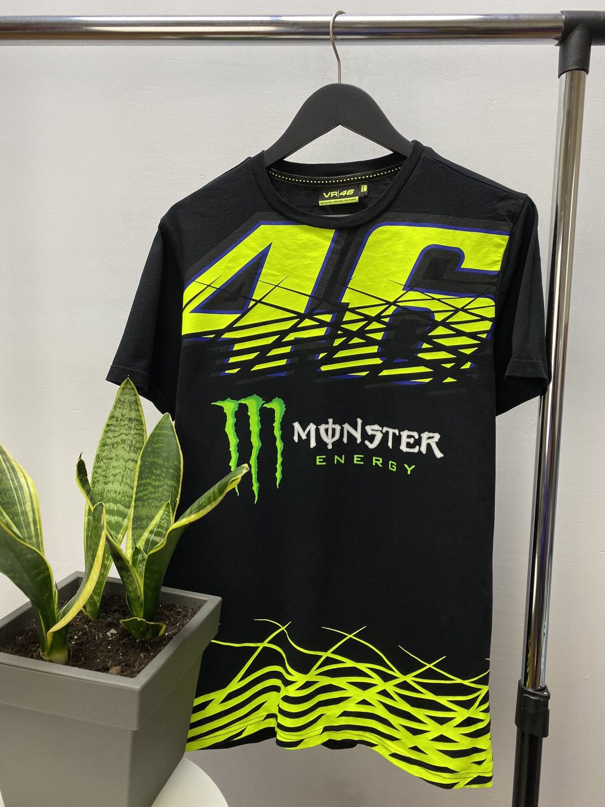Red Bull Monster Energy T Shirt Valentino Rossi Size US L / EU 52-54 / 3 - 1 Thumbnail