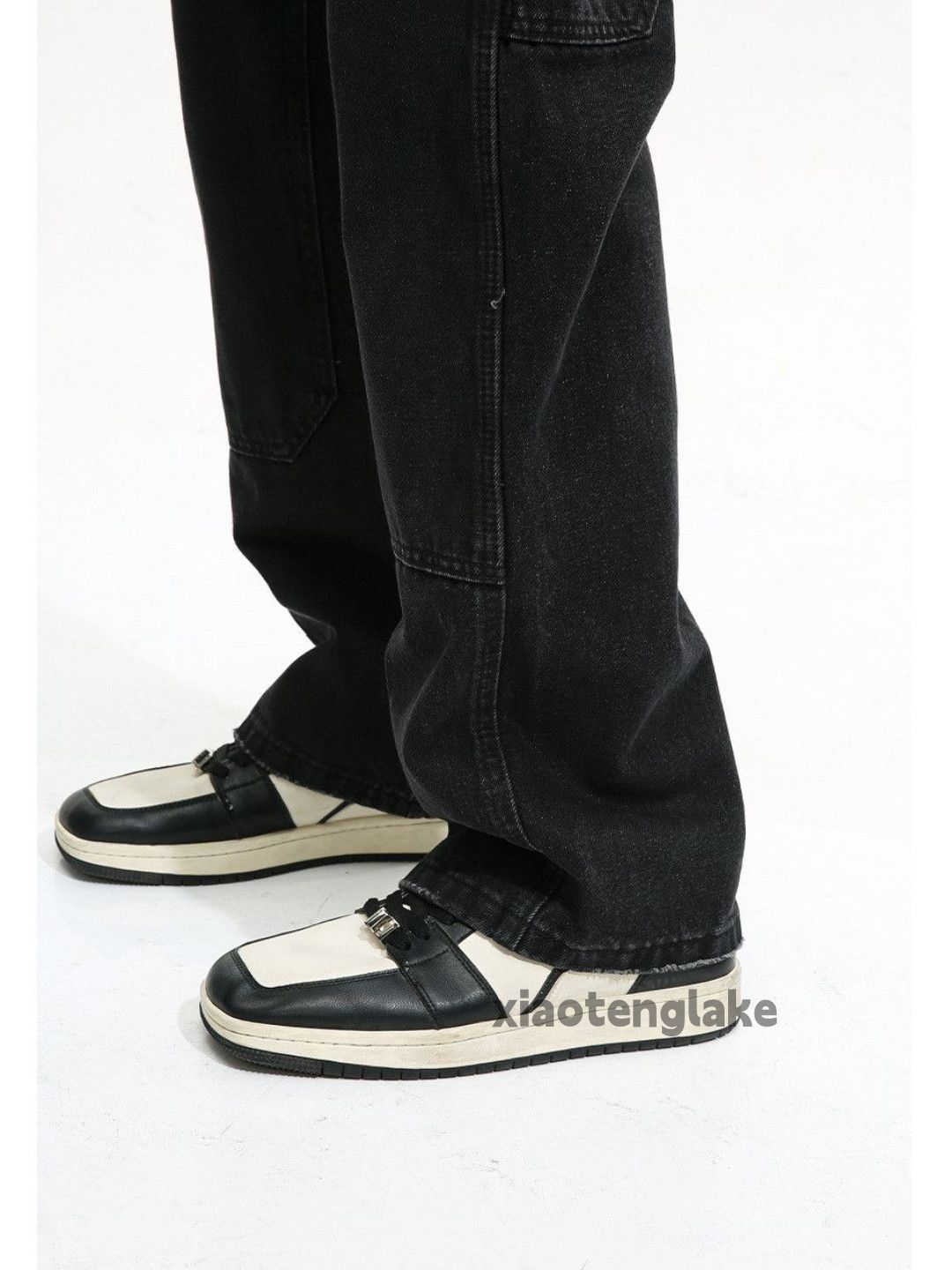 Jean × Vintage utility skate hiphop yuppie flared carpenter cargo pants Size US 33 - 2 Thumbnail
