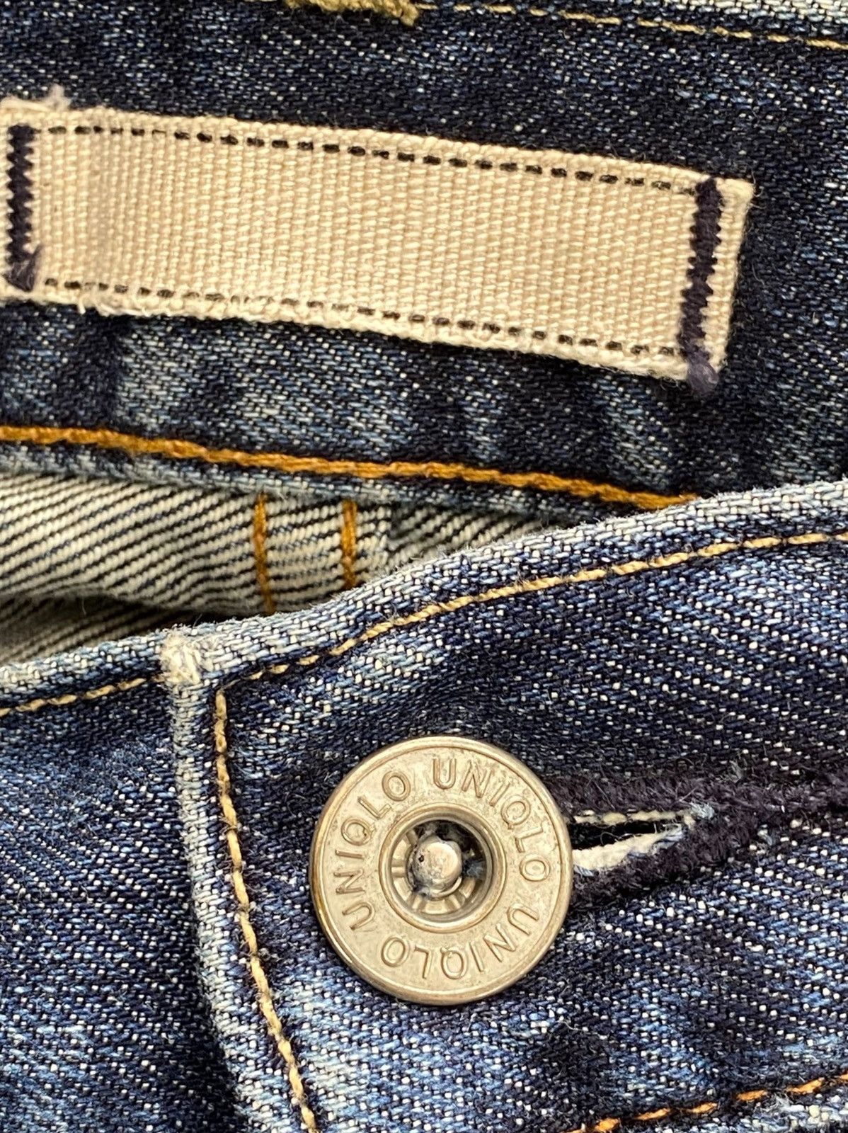 Uniqlo Uniqlo X Selvedge Faded Wash Straight Leg Style Jeans Size US 32 / EU 48 - 10 Thumbnail