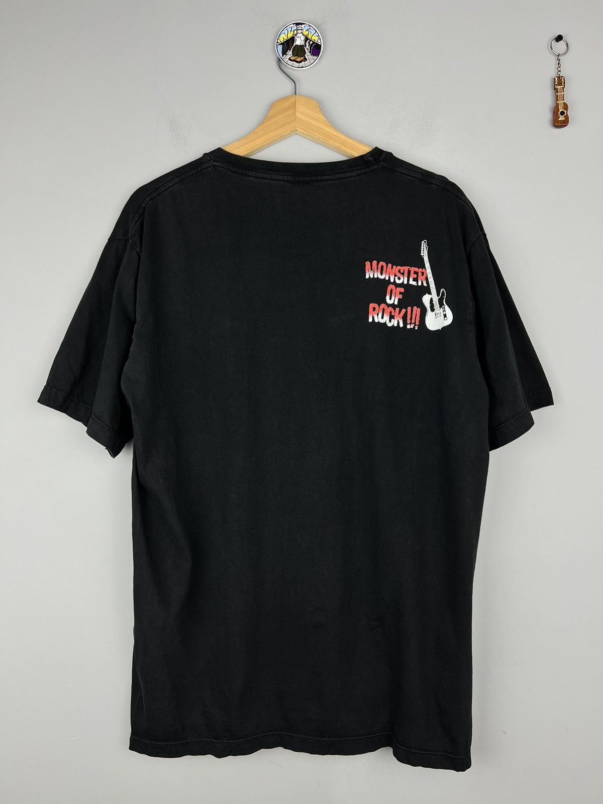 Band Tees Monster of Rock Vintage Black T Shirt All Bands Size US L / EU 52-54 / 3 - 9 Thumbnail