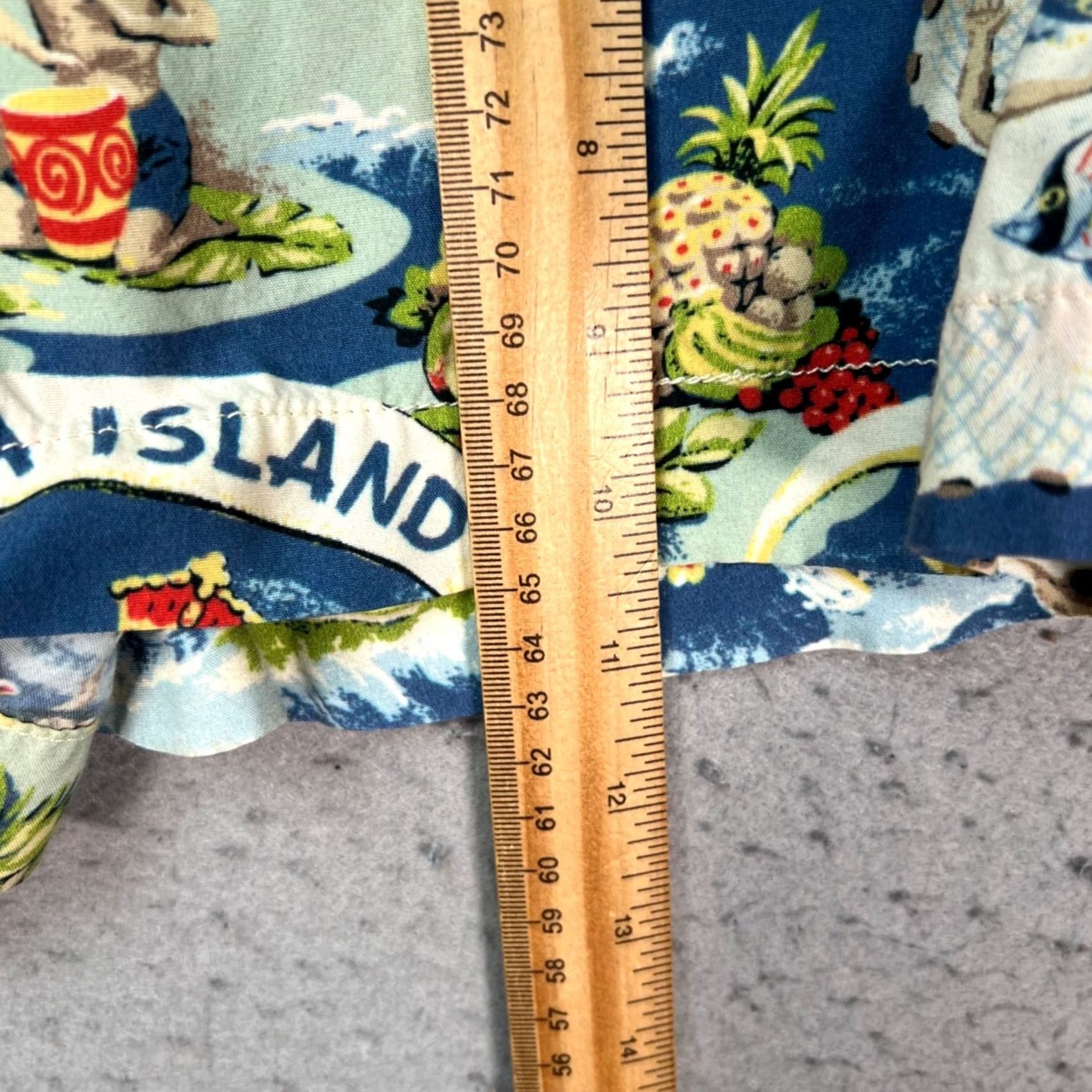 Ralph Lauren Ralph Lauren Rugby Womens 8 Aloha Island Print Shorts Tropical Beach Blue Chino Summer Vintage Womens Size 30" / US 8 / IT 44 - 7 Thumbnail