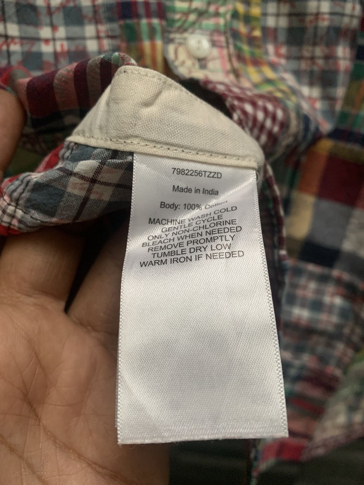 Polo Ralph Lauren POLO RALPH LAUREN PATCHWORK MADRAS Size US XL / EU 56 / 4 - 6 Thumbnail