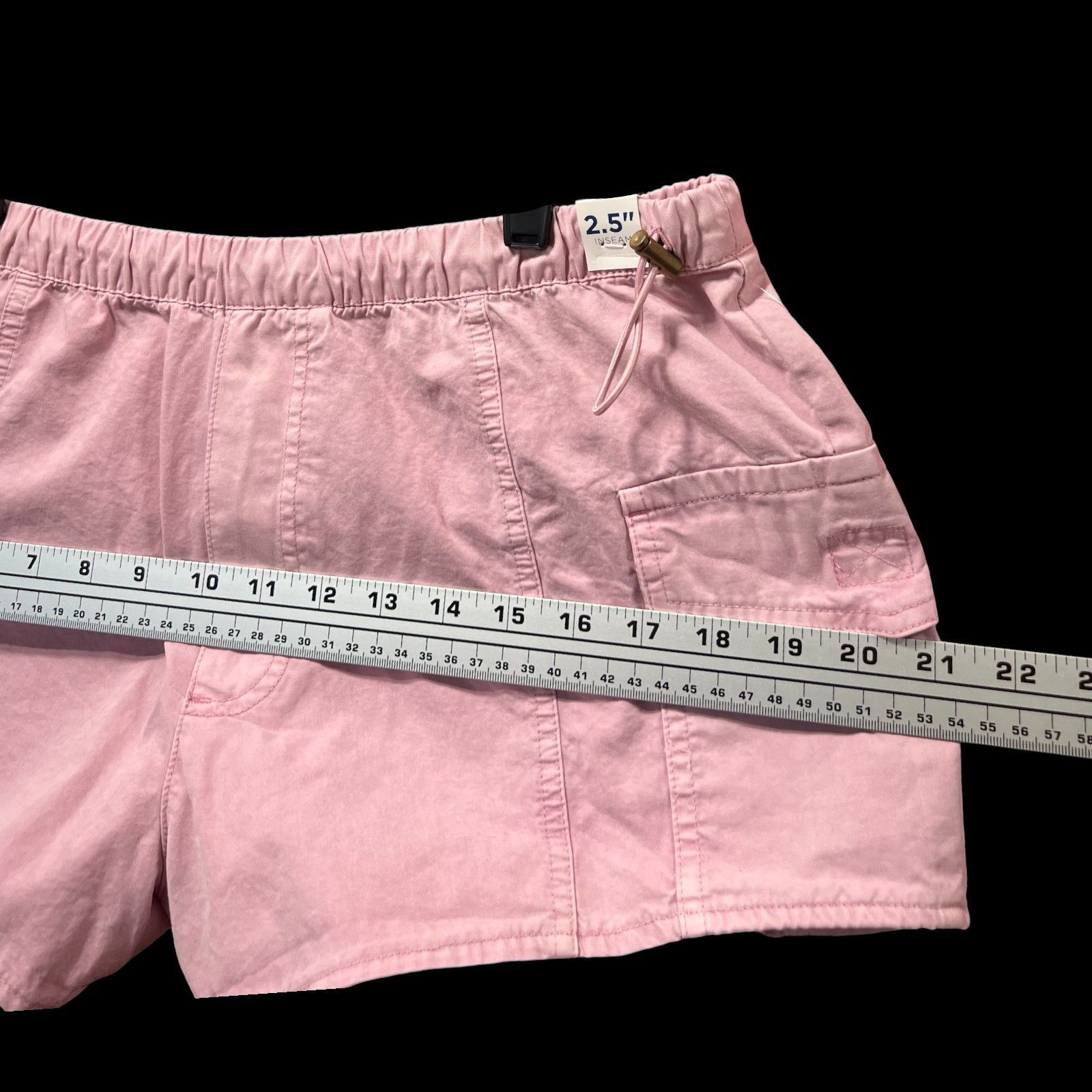 Arizona Jean Co. Arizona - Women's Low Rise Pull-On Short Juniors - Pink - Me Size 34" / US 12 / IT 48 - 6 Thumbnail