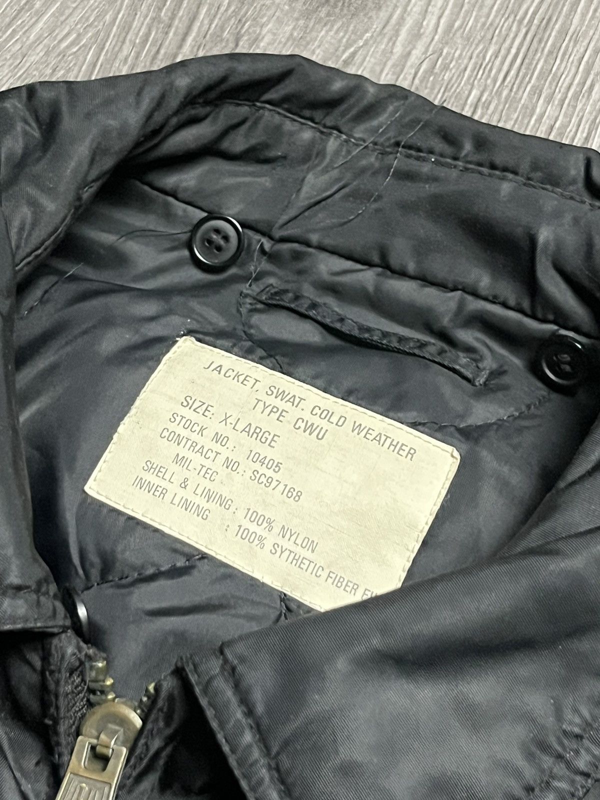 Vintage Vintage Mil-Tec SWAT CWU Cold Weather Jacket XL Size US XL / EU 56 / 4 - 7 Thumbnail