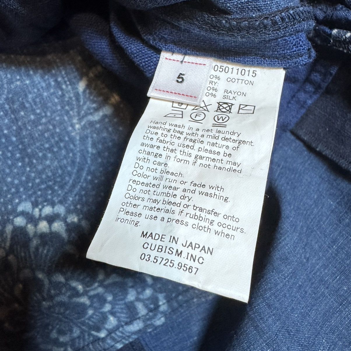 Visvim Visvim ict kofu tunic bandana patchwork sz 5 XL XXL Blue Size US XXL / EU 58 / 5 - 10 Thumbnail