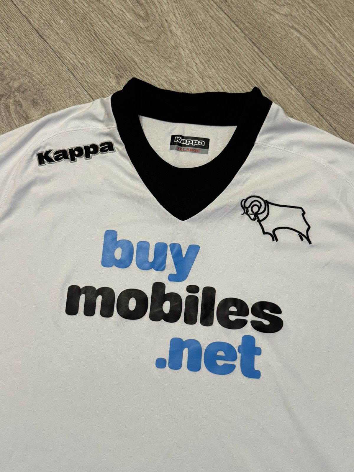 Kappa 🔷Vintage Kappa Derby County 2012/13 Soccer jersey🔷 Size US XXL / EU 58 / 5 - 3 Thumbnail