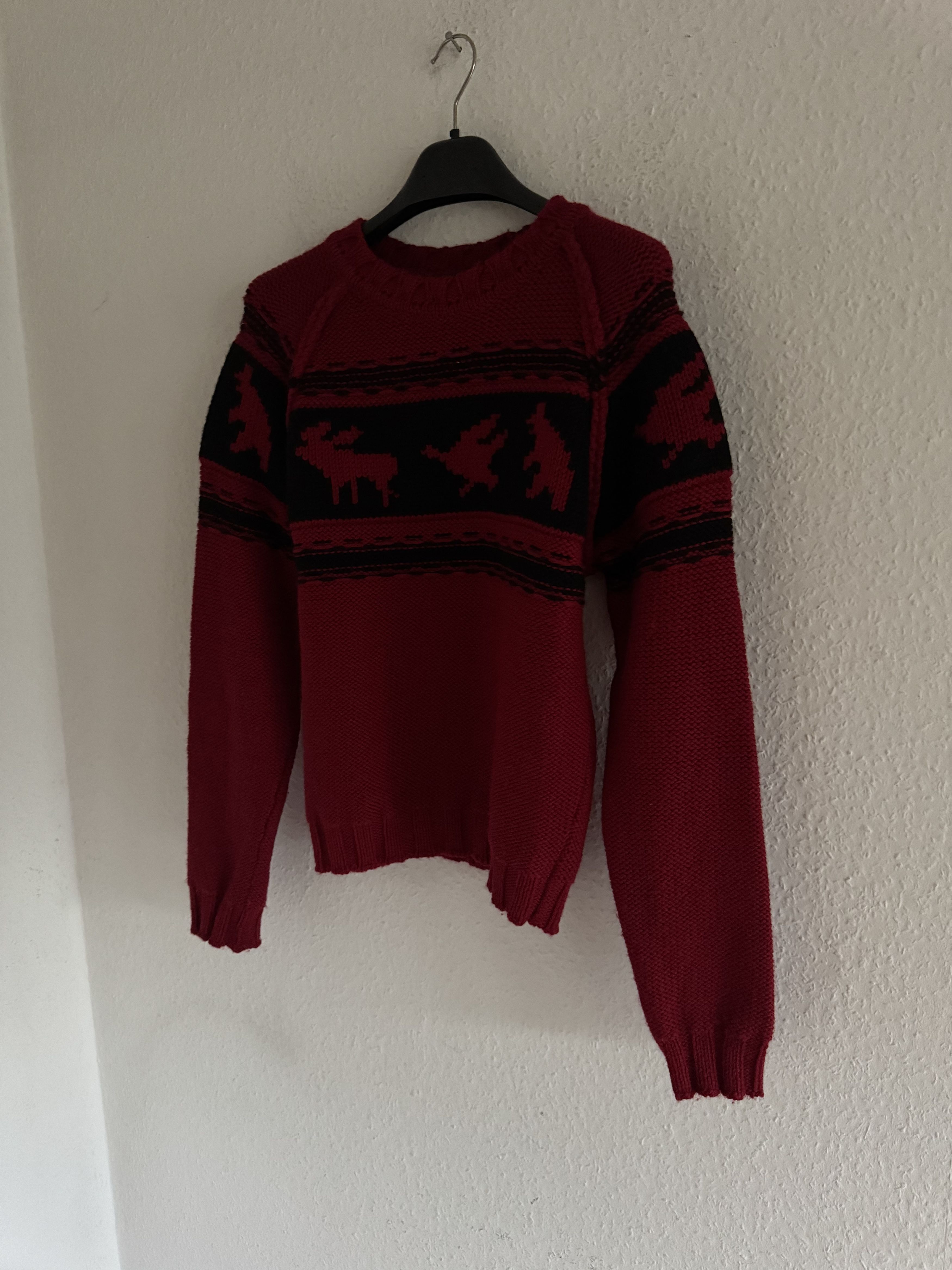Dsquared2 FW04 Runway Animal Knit Sweater Size US L / EU 52-54 / 3 - 4 Thumbnail