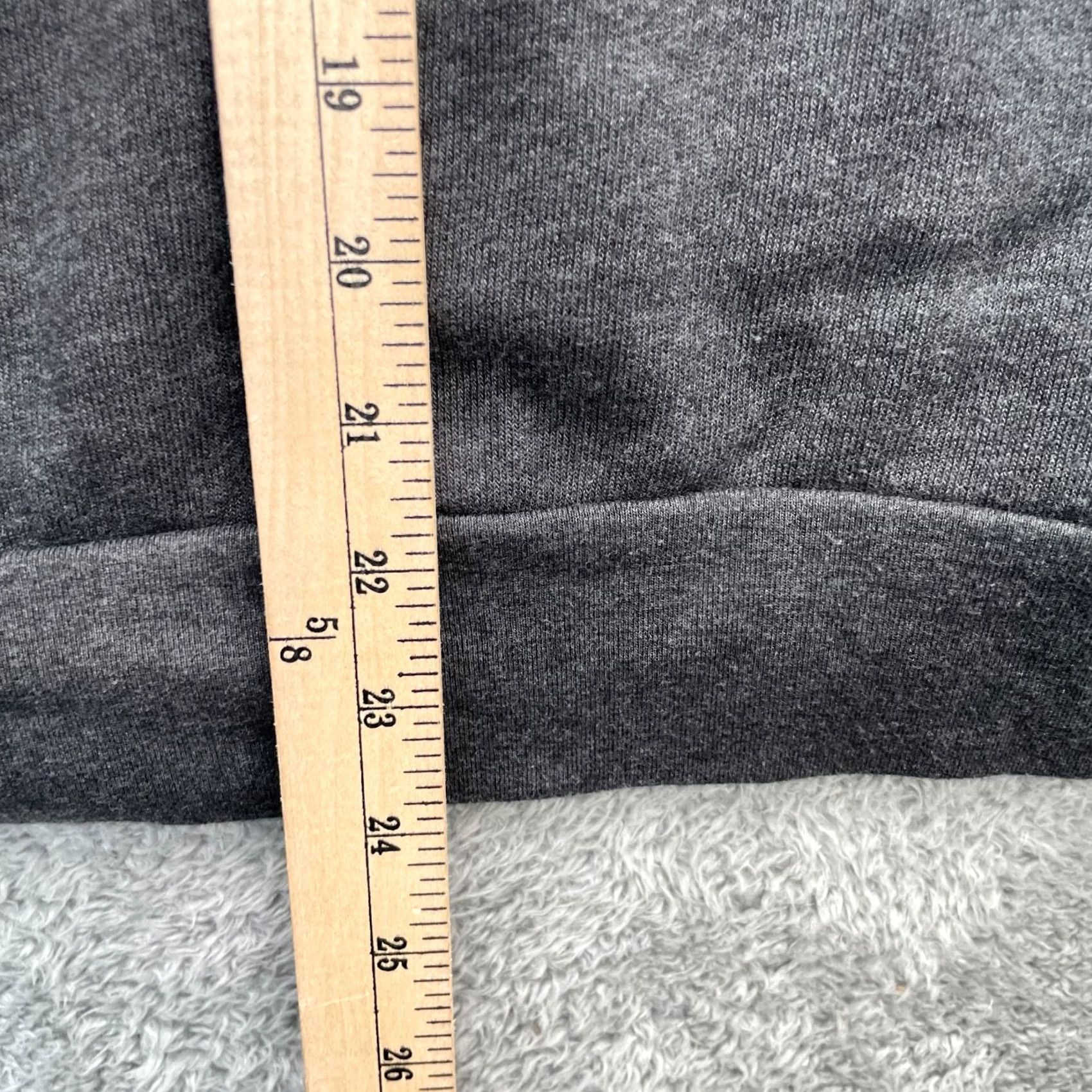 Hanes Titos Hoodie Mens M Gray Handmade Vodka Graphic Fleece Lined Liquor Merch Hanes Pullover Crew Neck Hooded Pockets City Preppy Graphic Print Size US M / EU 48-50 / 2 - 7 Thumbnail
