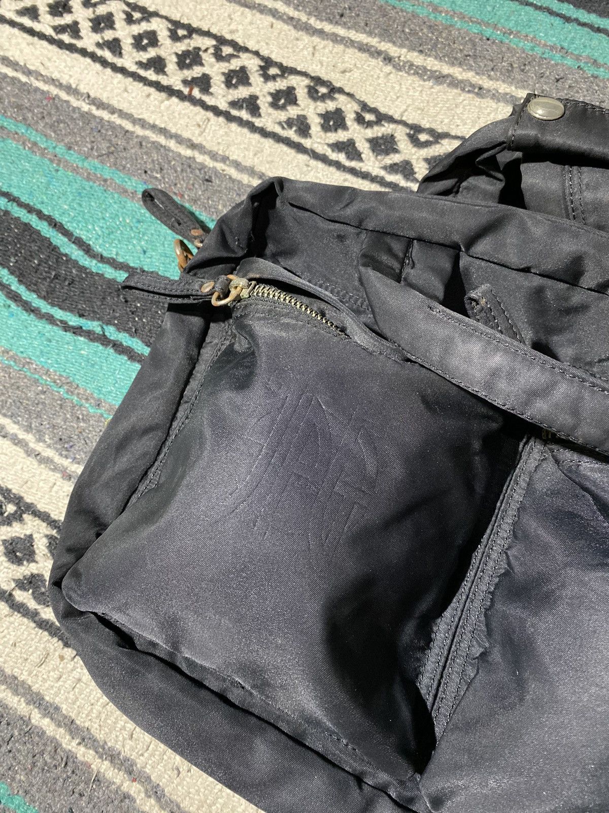 Jean Paul Gaultier Jean Paul Gaultier Black Nylon 3 Way Bag Size ONE SIZE - 4 Thumbnail