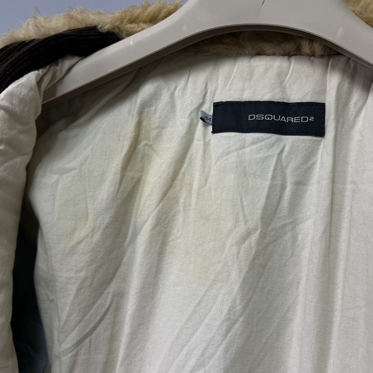 Dsquared2 Dsquared Hybrid Leather Shearling Jacket AW04 Vintage RARE Size US L / EU 52-54 / 3 - 13 Thumbnail