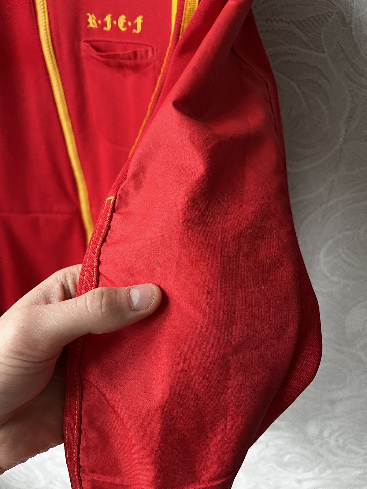 Adidas Adidas Espana 2011/2012 Track Jacket Size L Red Spain WC Size US L / EU 52-54 / 3 - 6 Thumbnail
