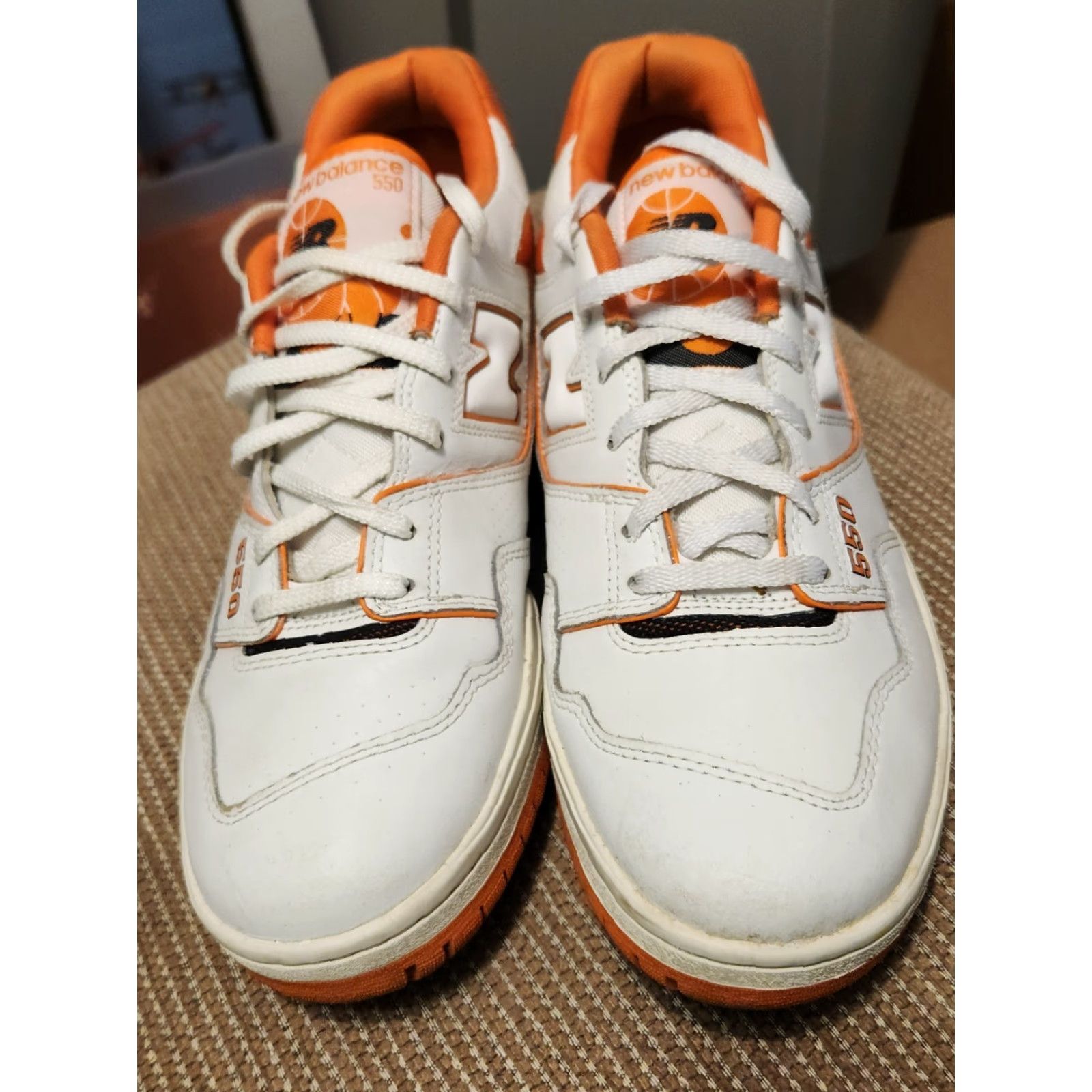 New Balance New Balance 550 Syracuse Orange White BB550HG1 10.5 US Men Sneaker White Size US 11 / EU 44 - 4 Thumbnail