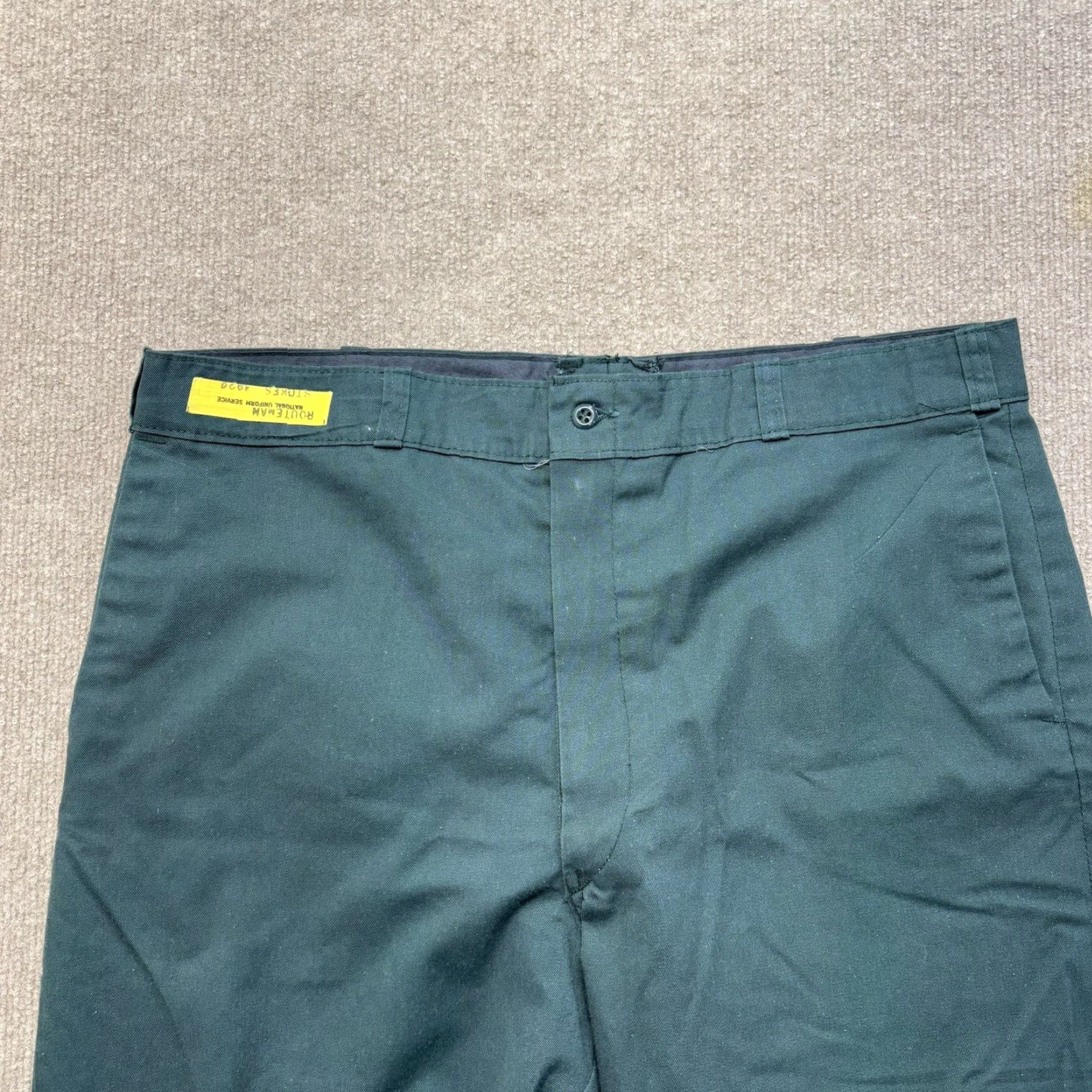 Vintage VINTAGE Chino Pants Mens 36x28 Workwear USA Made Green Talon Size US 36 / EU 52 - 3 Thumbnail