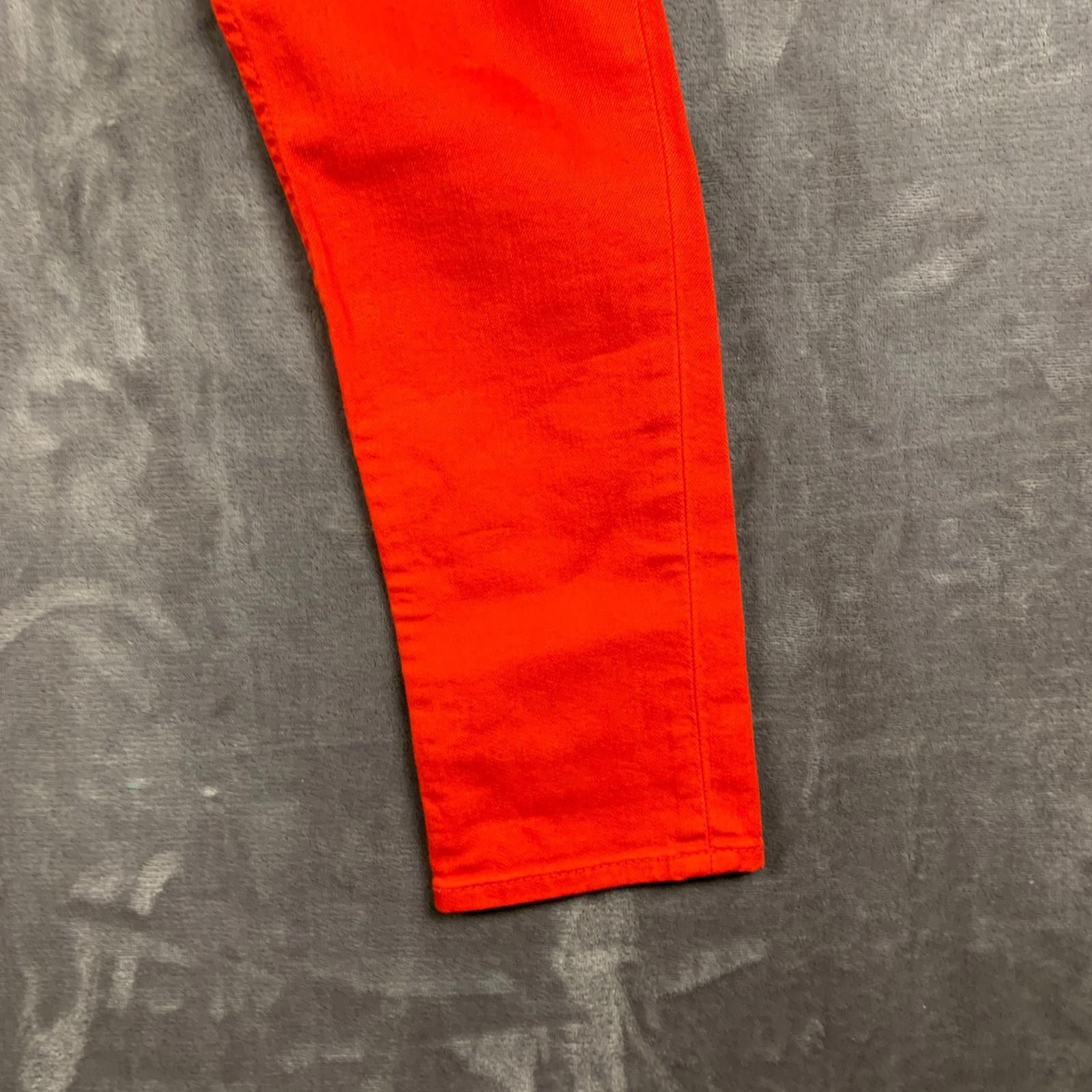 Big Star Big Star 1974 Womens Size 26 Red Denim Jeans (376) Size 26" / US 2 / IT 38 - 5 Thumbnail