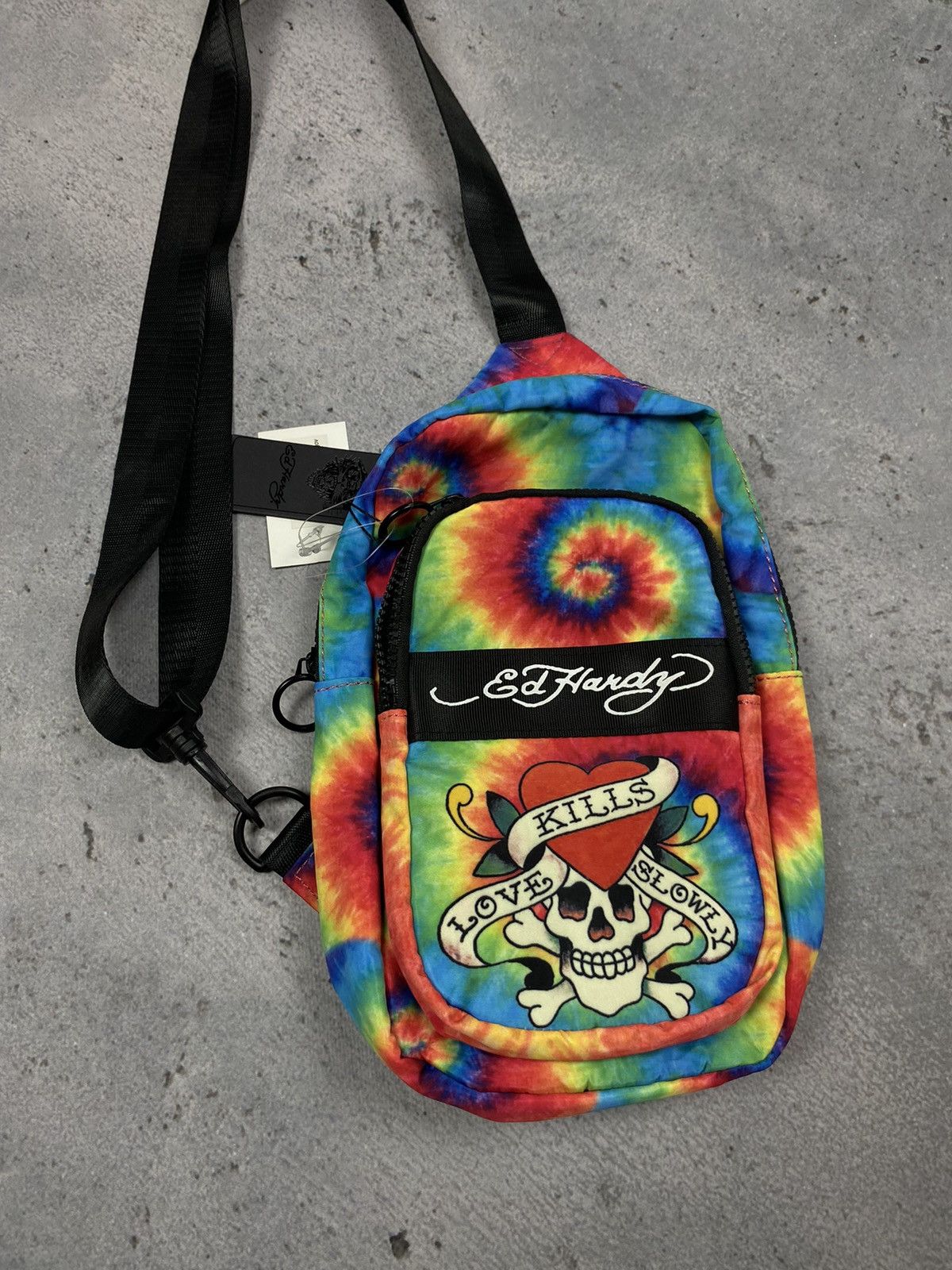 🔥Ed Hardy crossbody bag LSD vintage acg