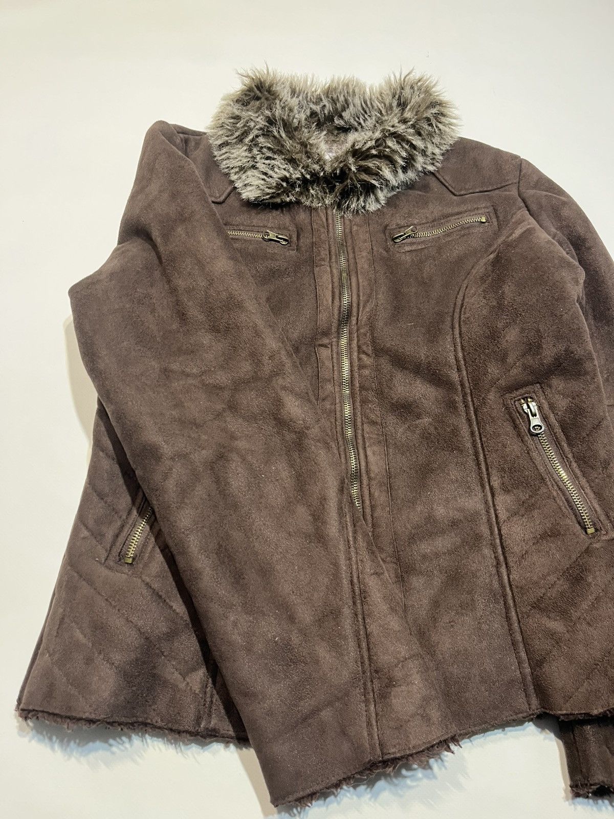If Six Was Nine Miss Sixty Y2K Fur Jacket ifsixwasnine LGB styled Japan Size US S / EU 44-46 / 1 - 2 Thumbnail