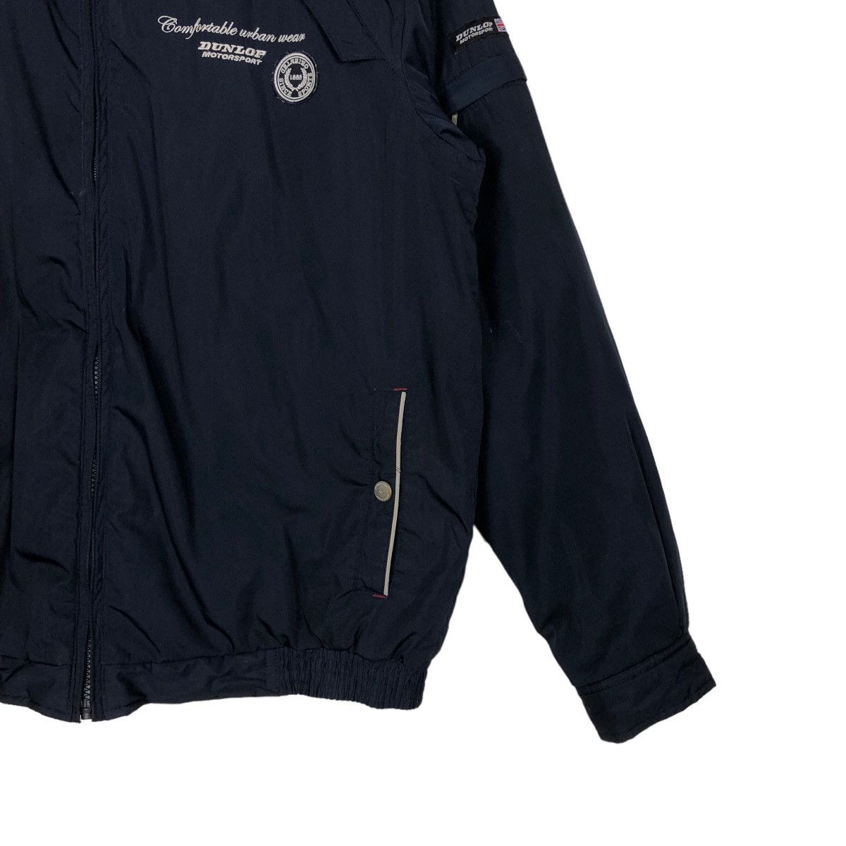 Japanese Brand 🔥F1 Bomber Jacket Dunlop Racing Sport Full Print Size US L / EU 52-54 / 3 - 5 Thumbnail