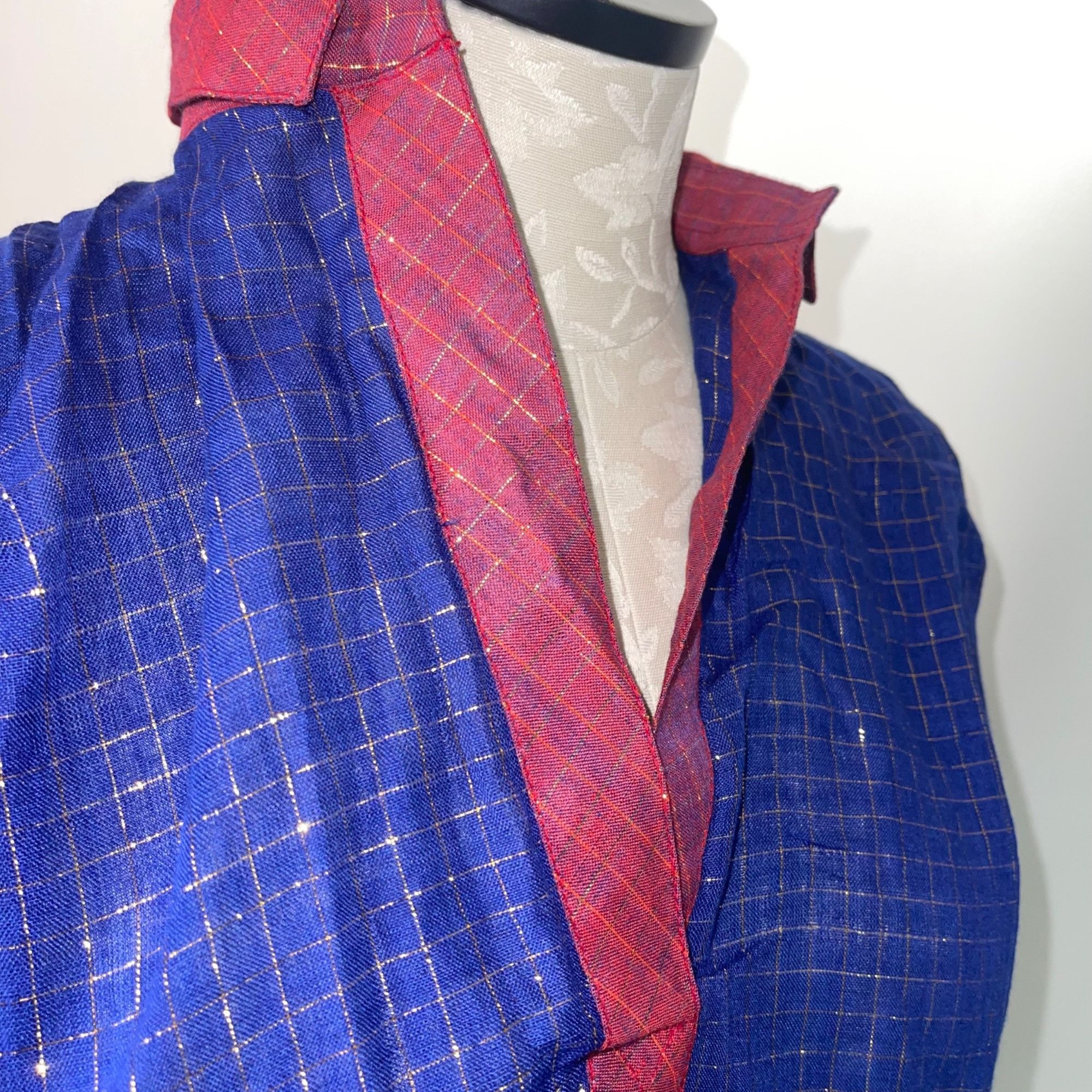 Vintage Indian Summer Vintage Womens Top Size M Blue Size M / US 6-8 / IT 42-44 - 3 Thumbnail