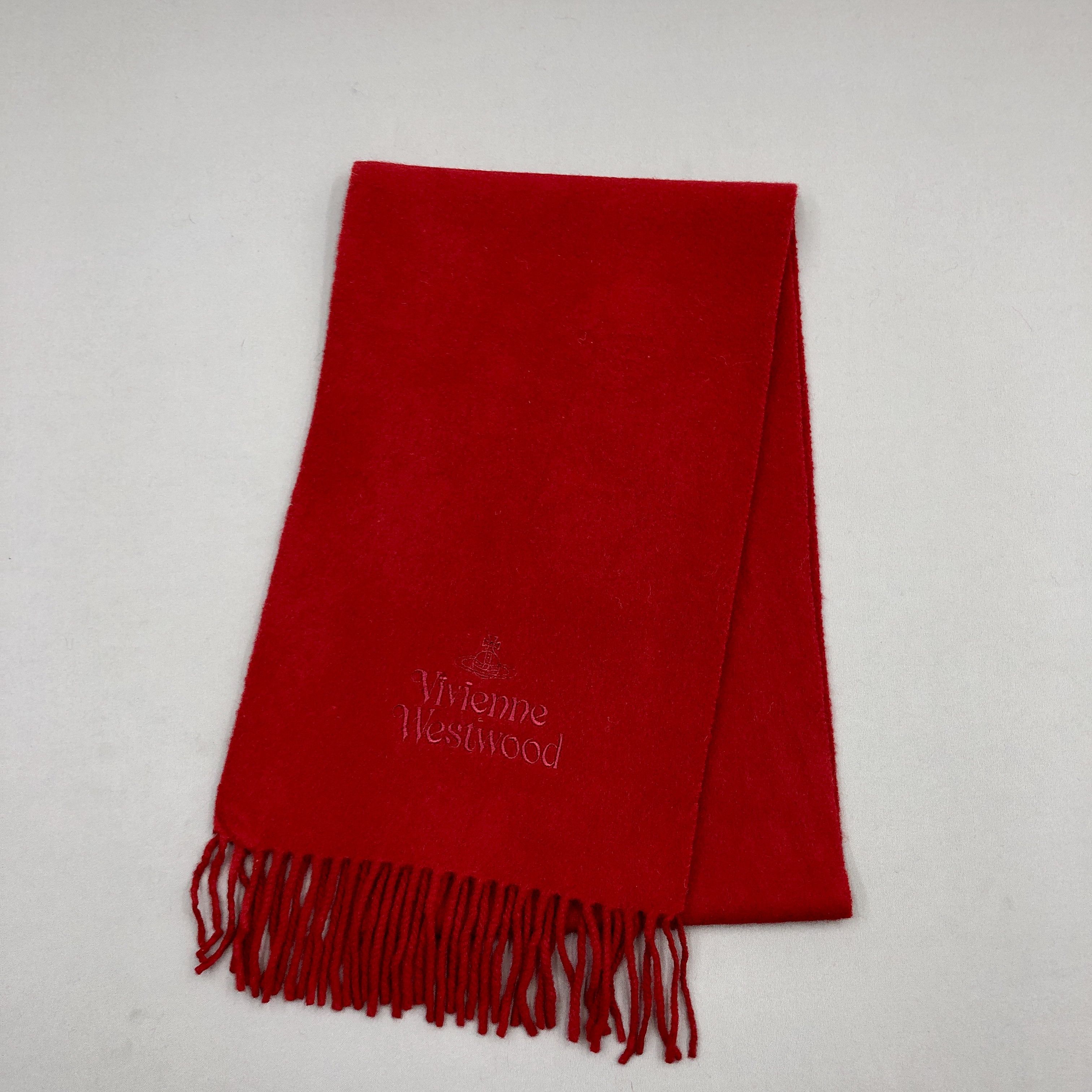 Vivienne Westwood Vintage Vivienne Westwood Scarf Orbs Muffler Wool Scarves Size ONE SIZE - 2 Thumbnail