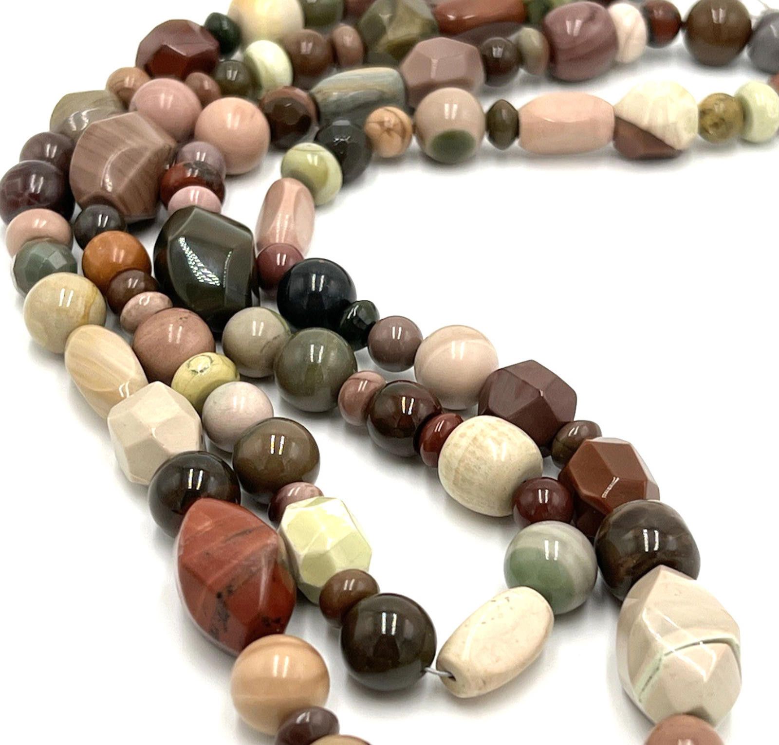 Other Mine Finds Jay King DTR Jasper Sterling Silver Necklace Size ONE SIZE - 4 Thumbnail