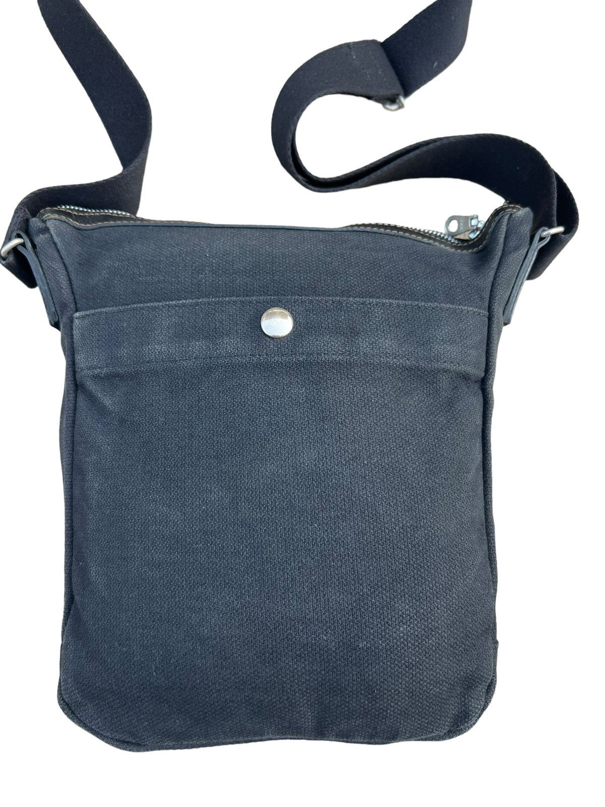 Katharine Hamnett London Vintage Katharine Hamnett London Hybrid Cotton Leather Bag Size ONE SIZE - 5 Thumbnail
