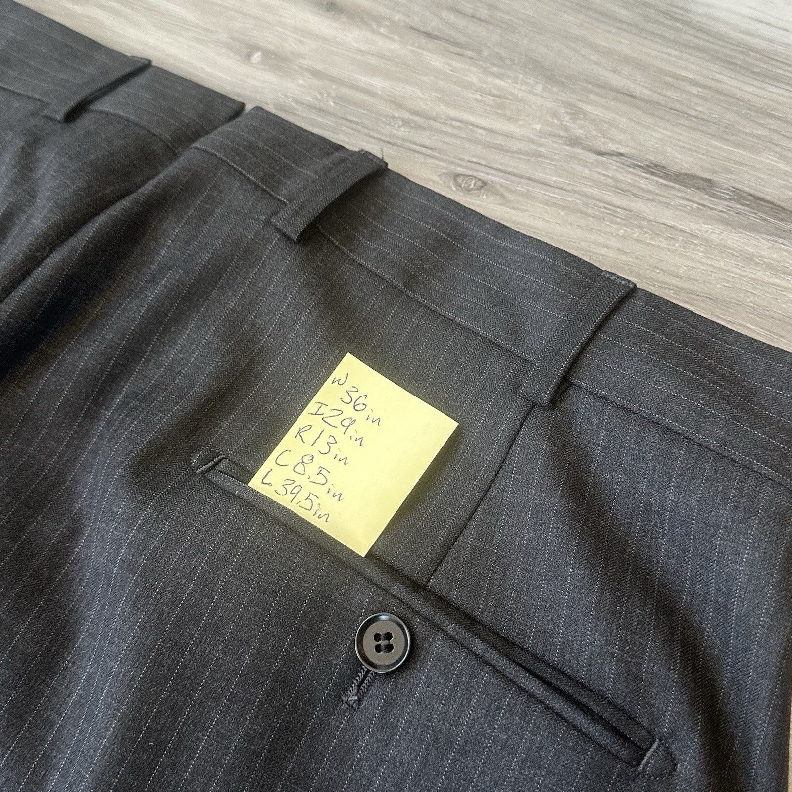 Daniel Cremieux Daniel Cremieux x Loro Piana Super 170s Coat 44L Wool-15 Size 44L - 18 Thumbnail