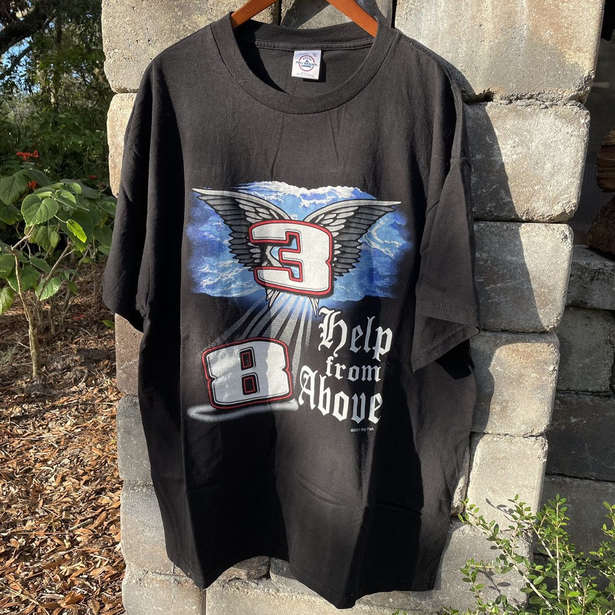 NASCAR × Vintage Crazy vintage 90s Nascar Dale Earnhardt Racing essential tee Size US XL / EU 56 / 4 - 1 Thumbnail