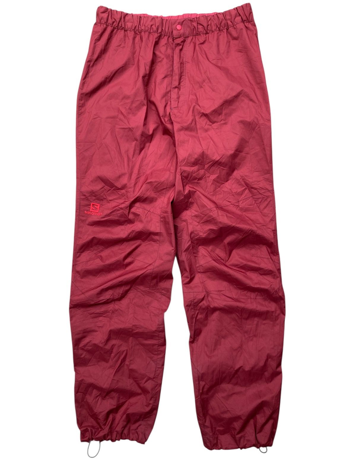 Salomon Salomon Maroon Polyester Track Insulated Thermal Pants Size US 32 / EU 48 - 1 Thumbnail